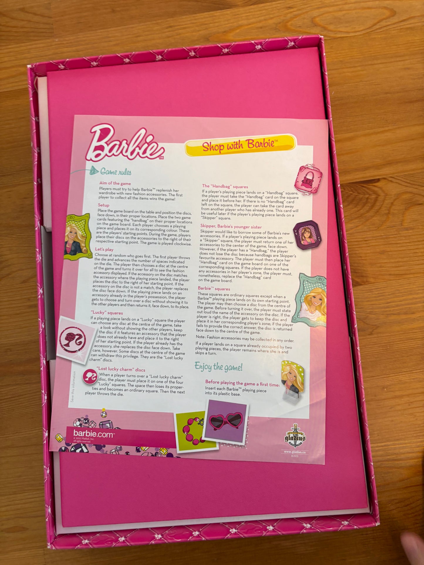 jeux mémoire Barbie état neuf