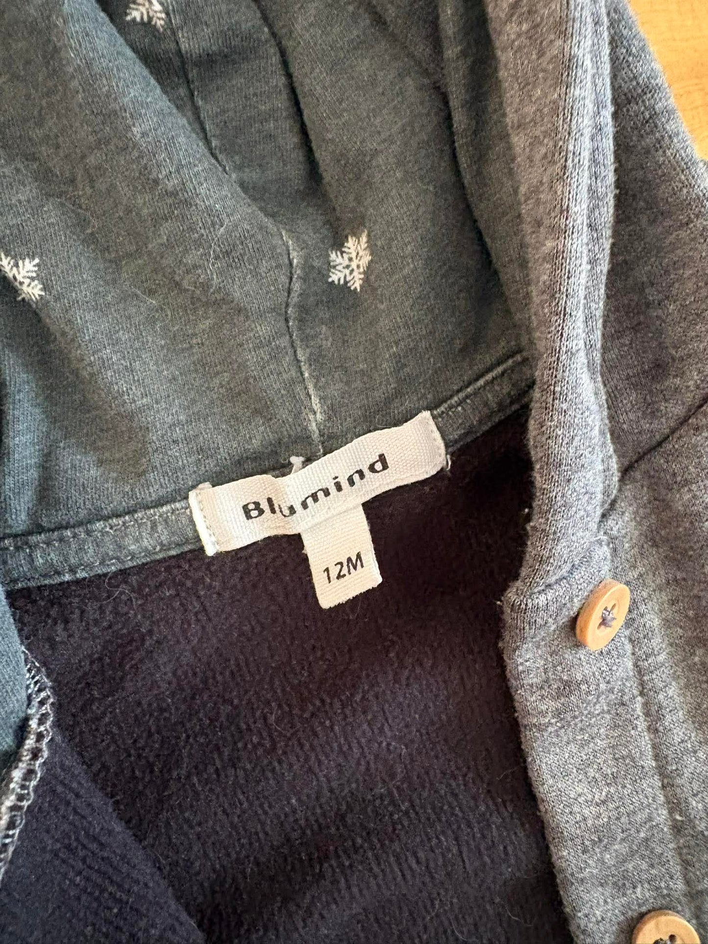 Veste blumind 12 mois doublé en polar