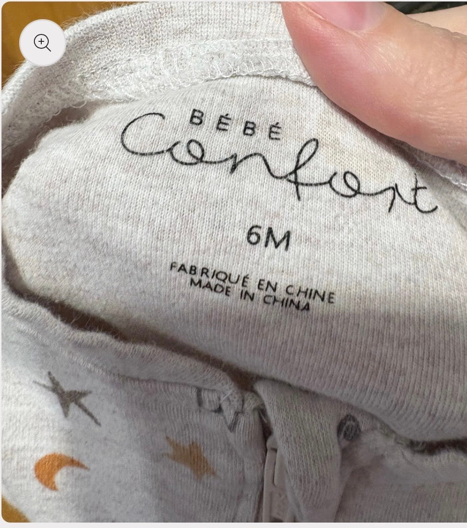 Pyjama bébé confort 6 mois