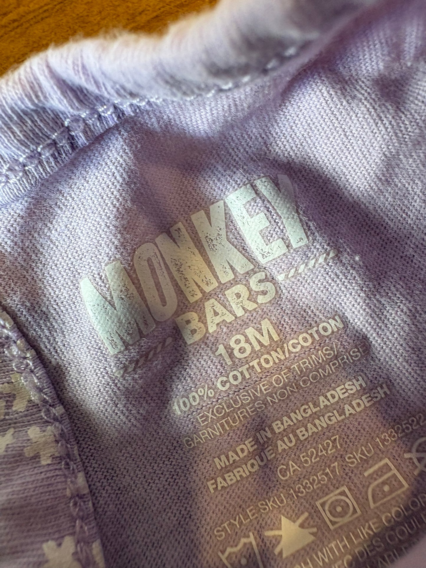 Robe monkey bar 18 mois (cmb)