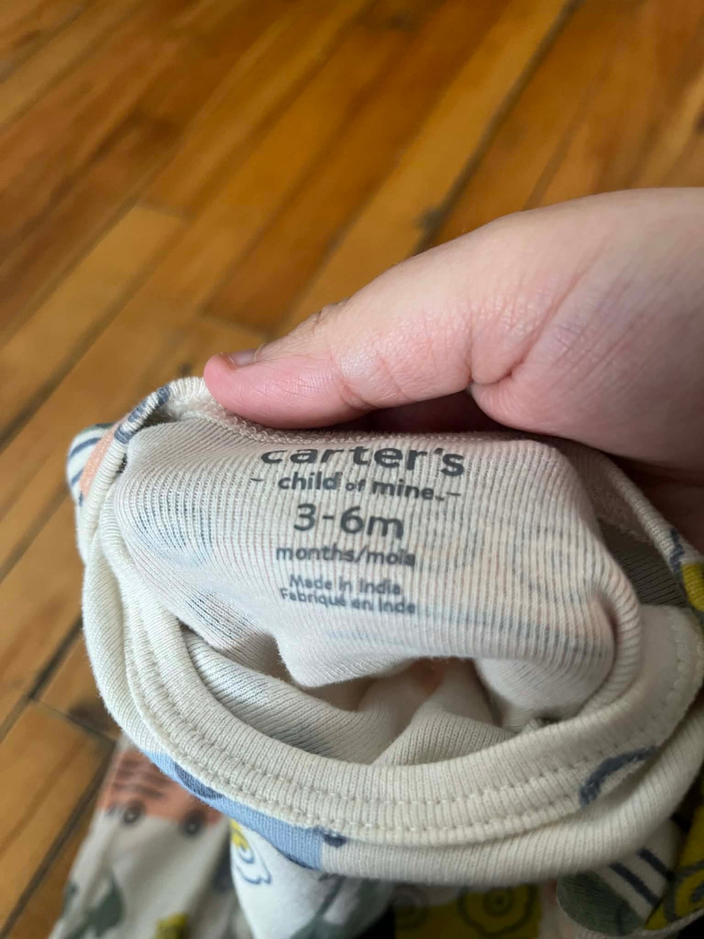 pyjama carter’s 3-6 mois