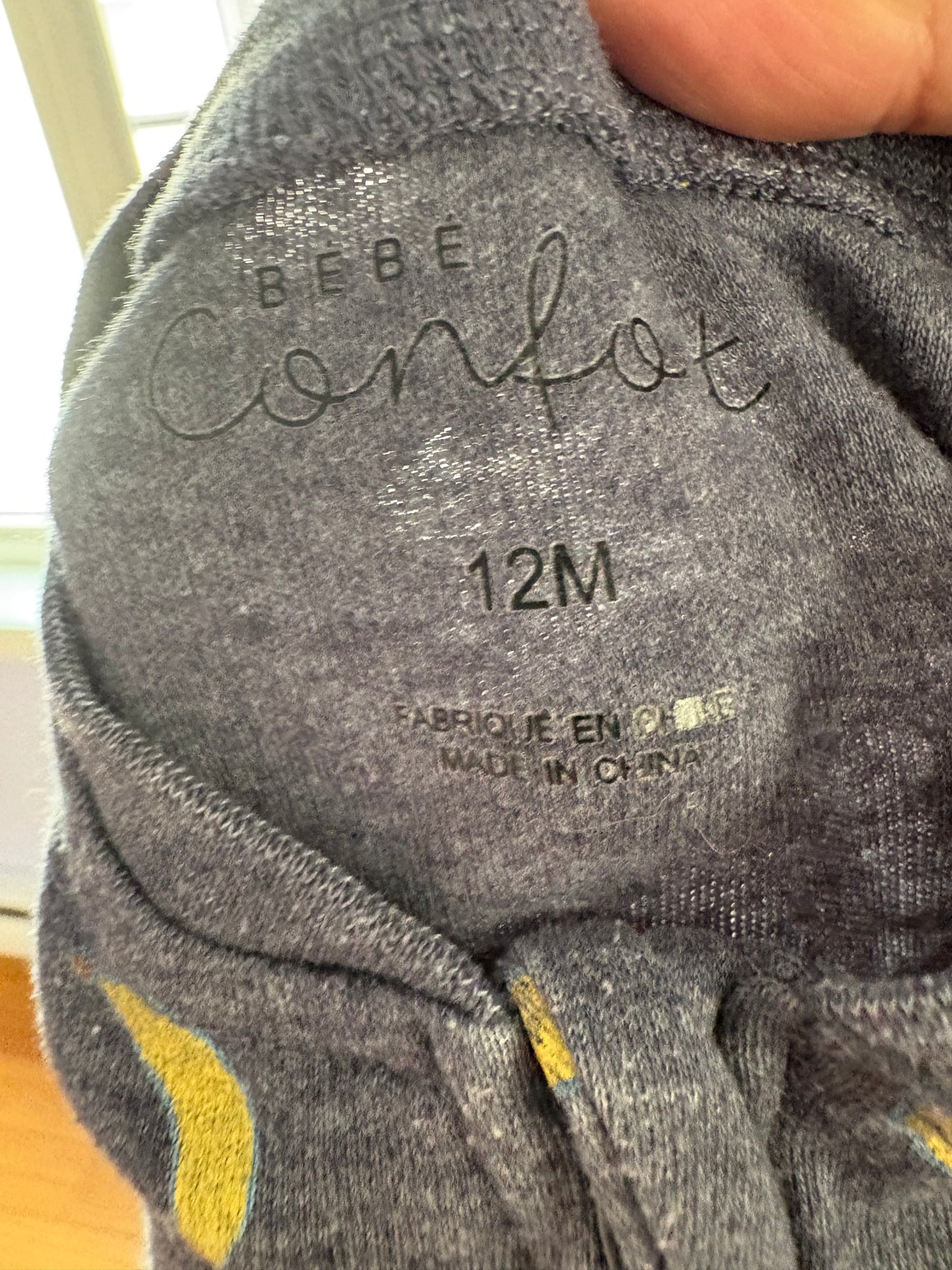 Pyjama bébé confort 12 mois (cmb)