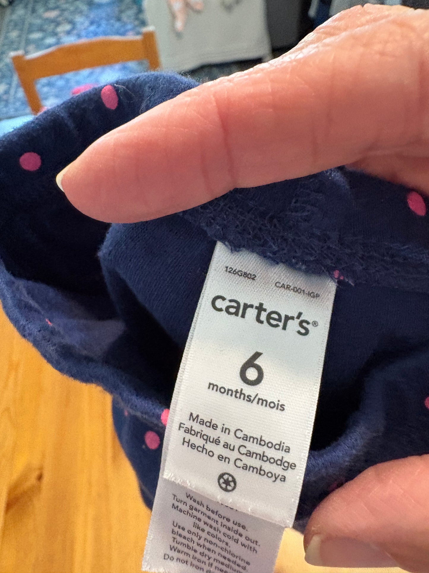 Pantalon carter’s 6 mois