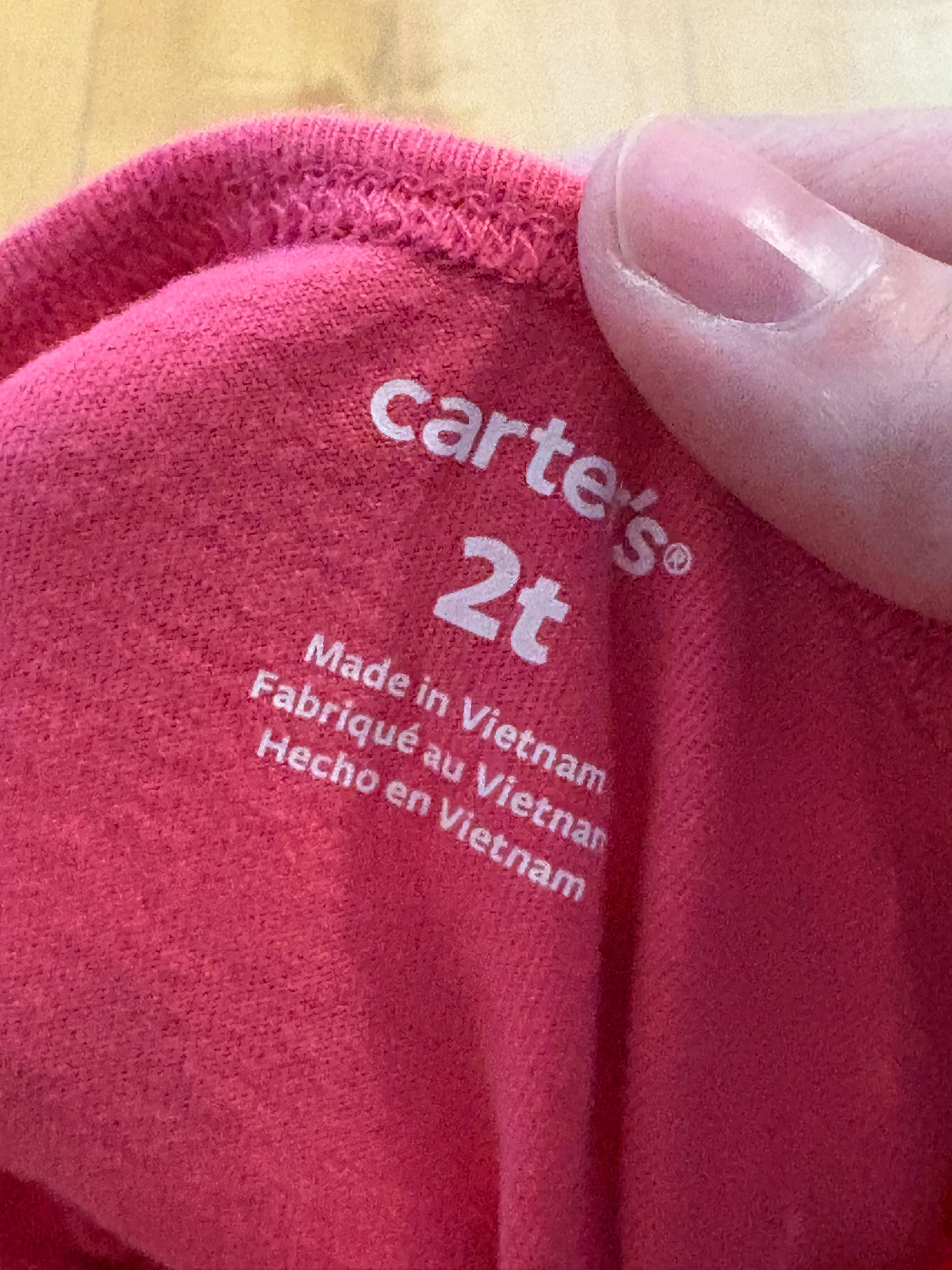 Gilet carter’s 2T