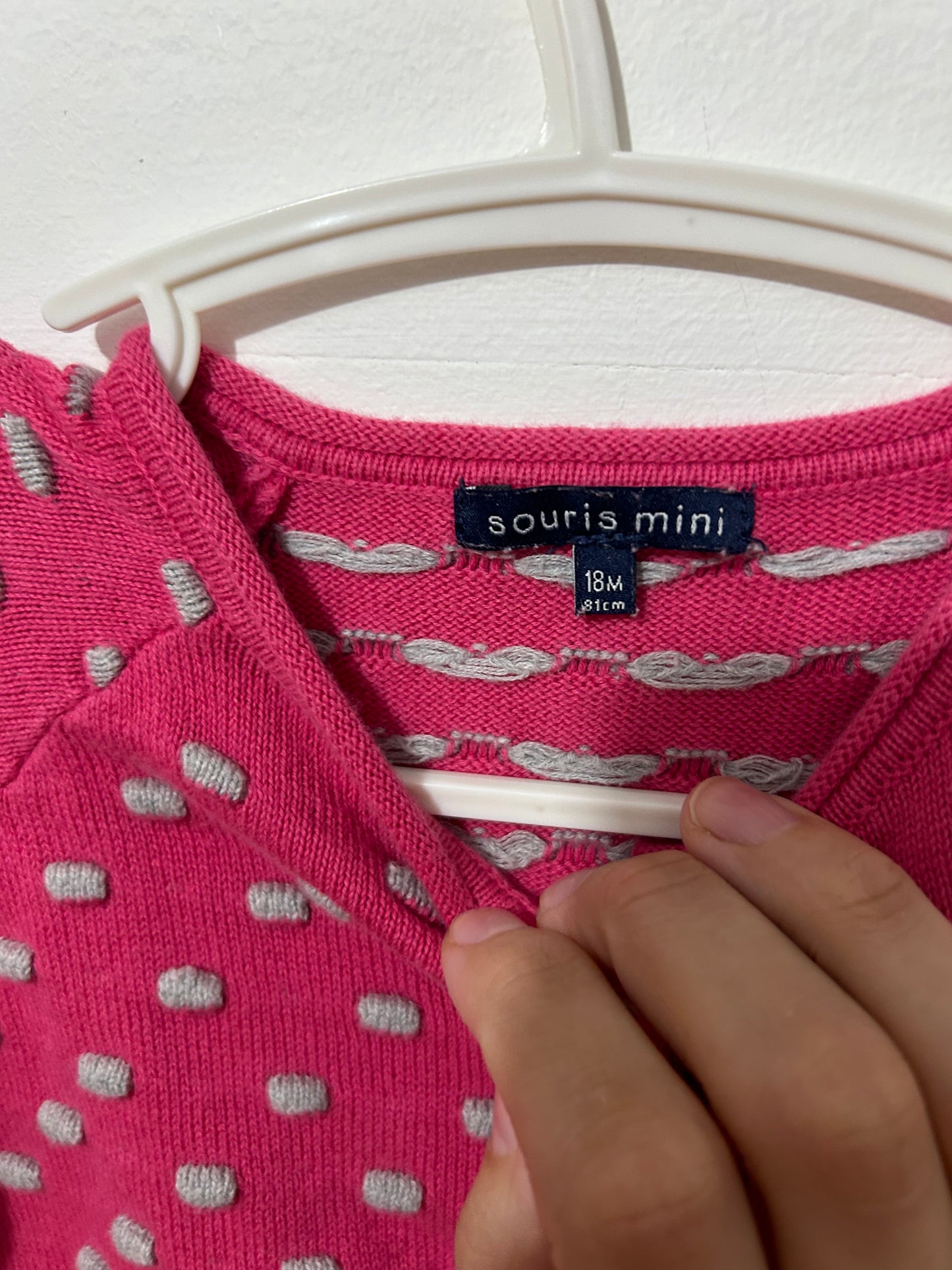Veste souris mini 18 mois