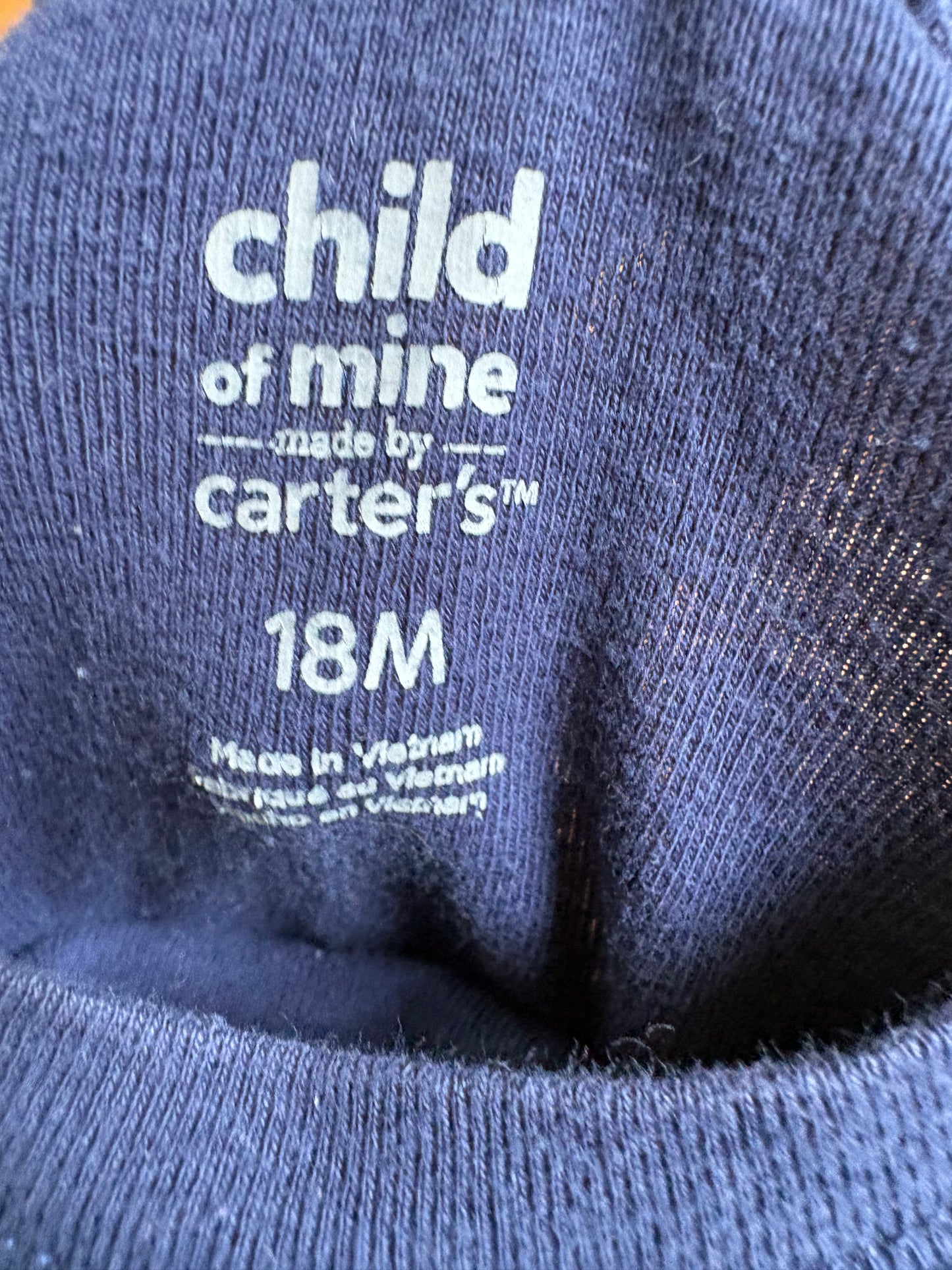 Chandail carter's 18 mois (cmb)