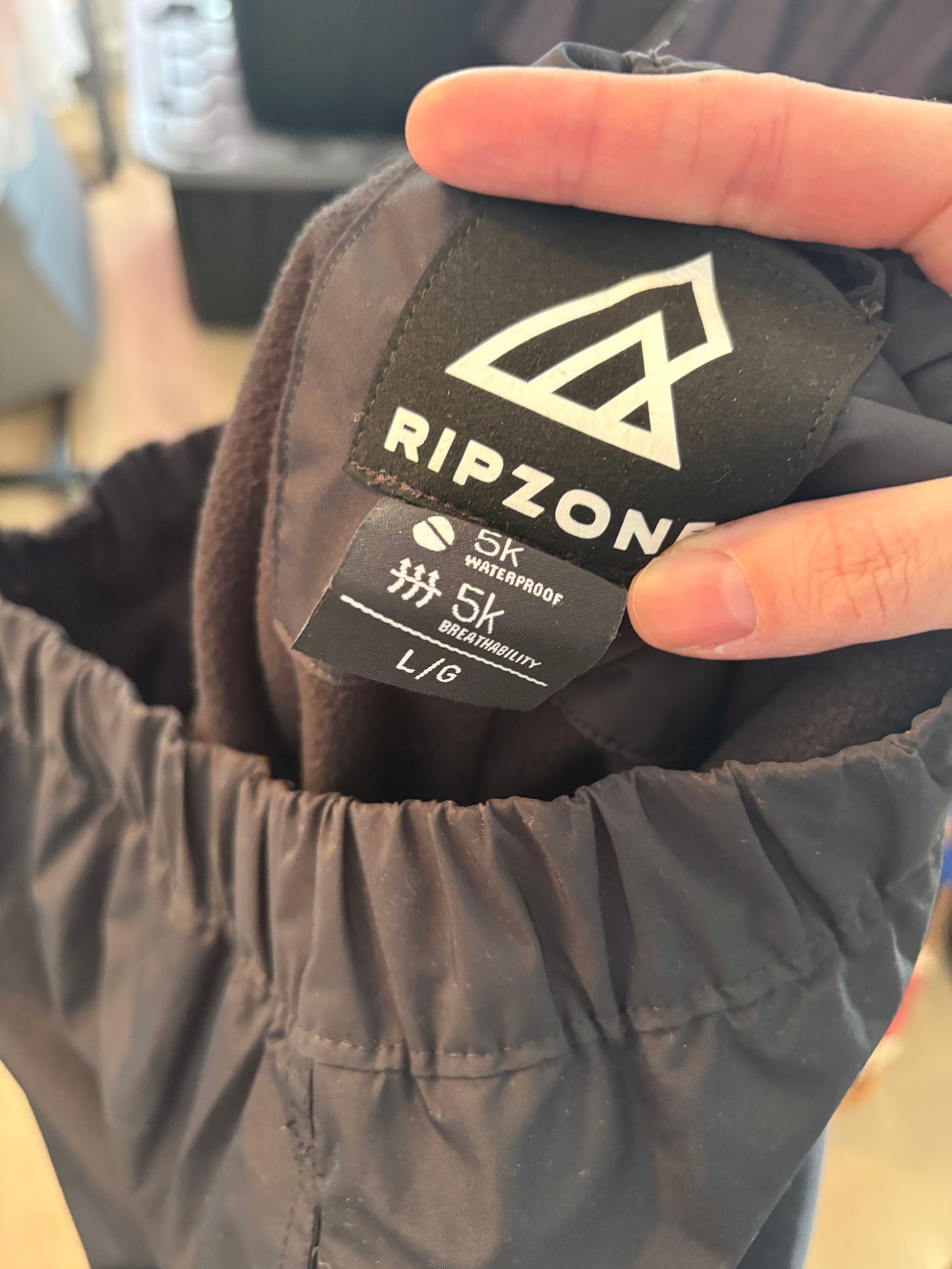 Pantalon impérméable doublé Ripzone large (10-18 ans)