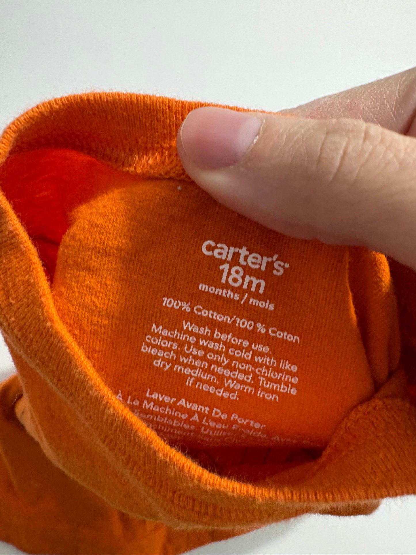 Gilet carter’s 18 mois