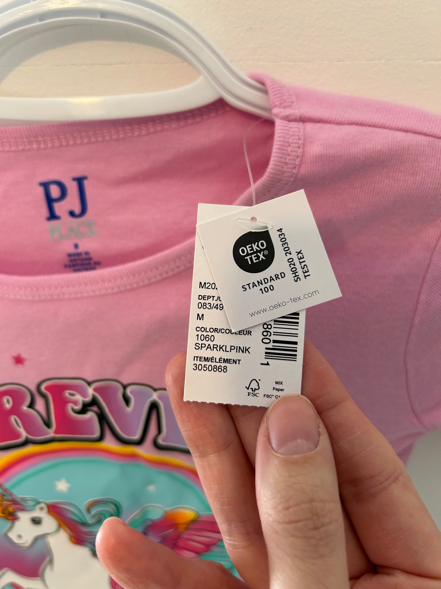 Pyjama neuf PJ 8 ans