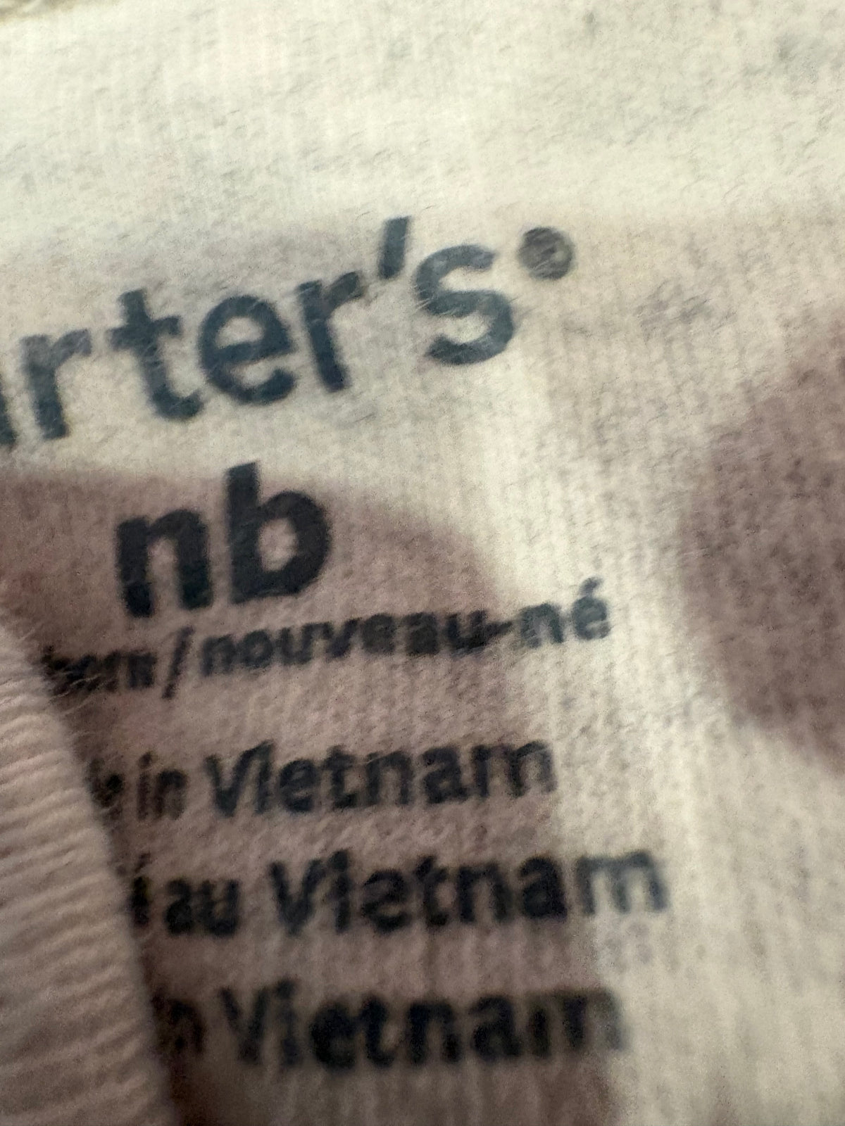 pyjama carter's newborn (cmb)