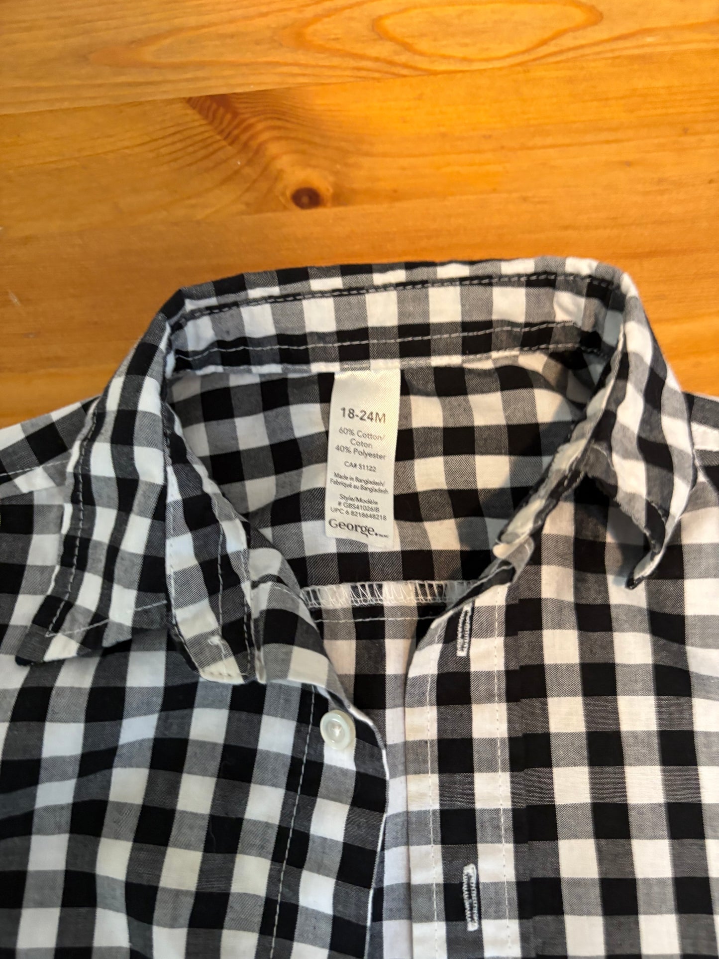Chemise 18-24 mois état