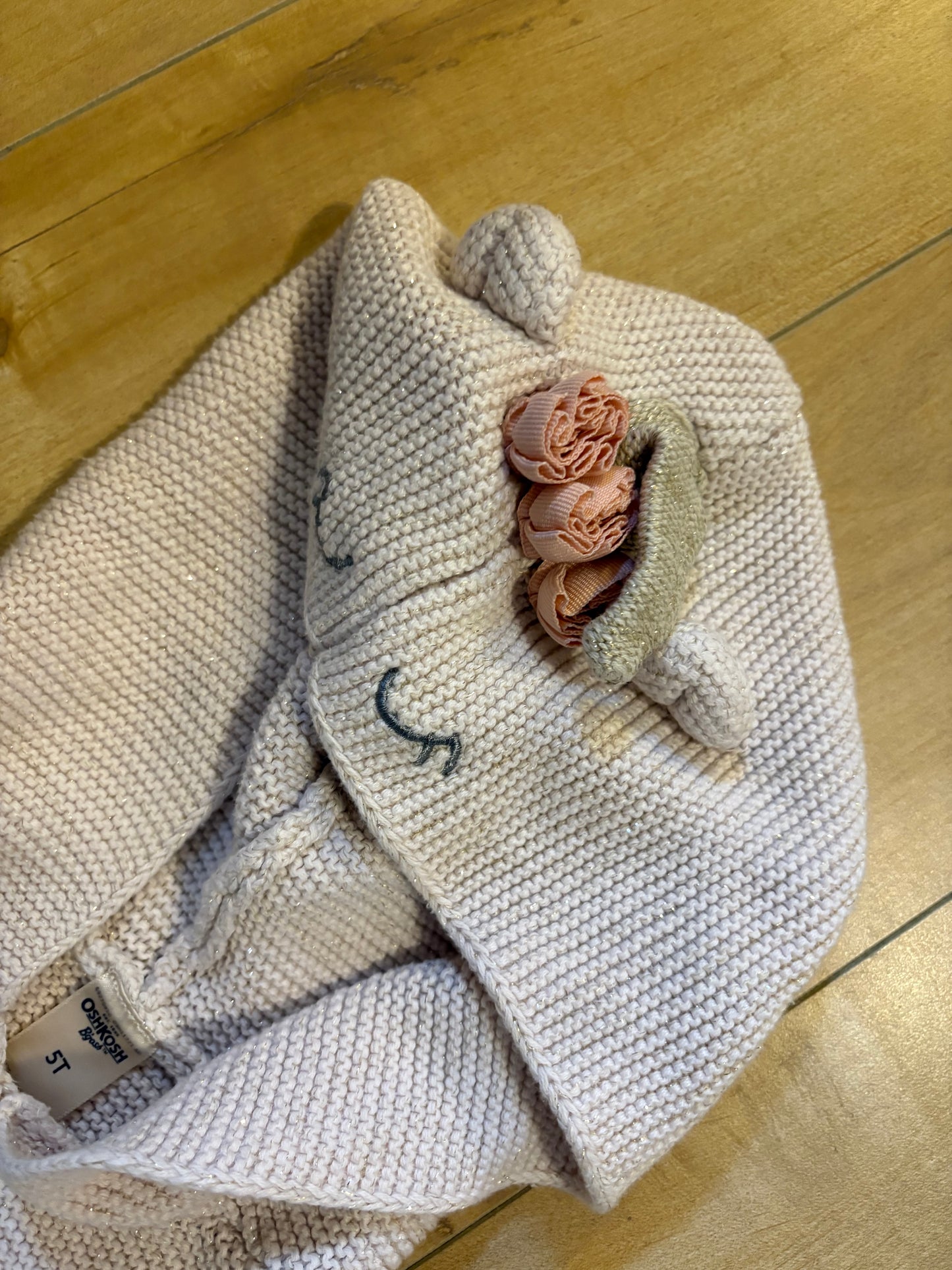 Veste tricot oskosh 5t