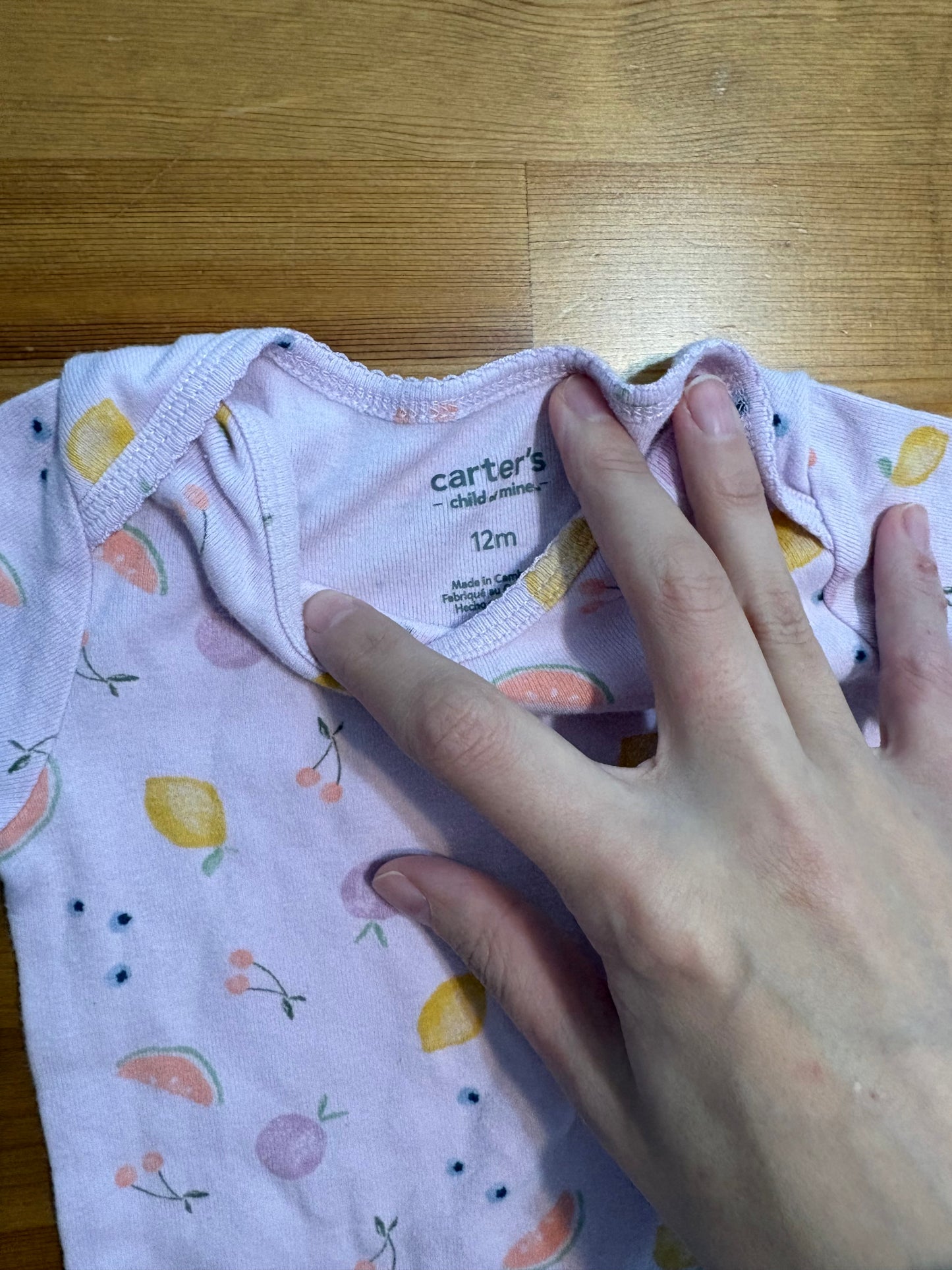 Ensemble carter’s 12 mois *mauve*