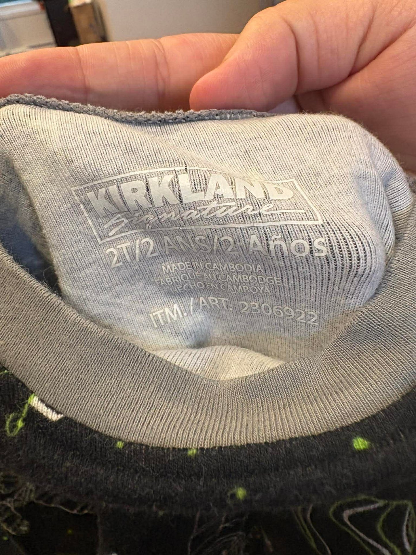 Pyjama kirkland 2T(cmb)