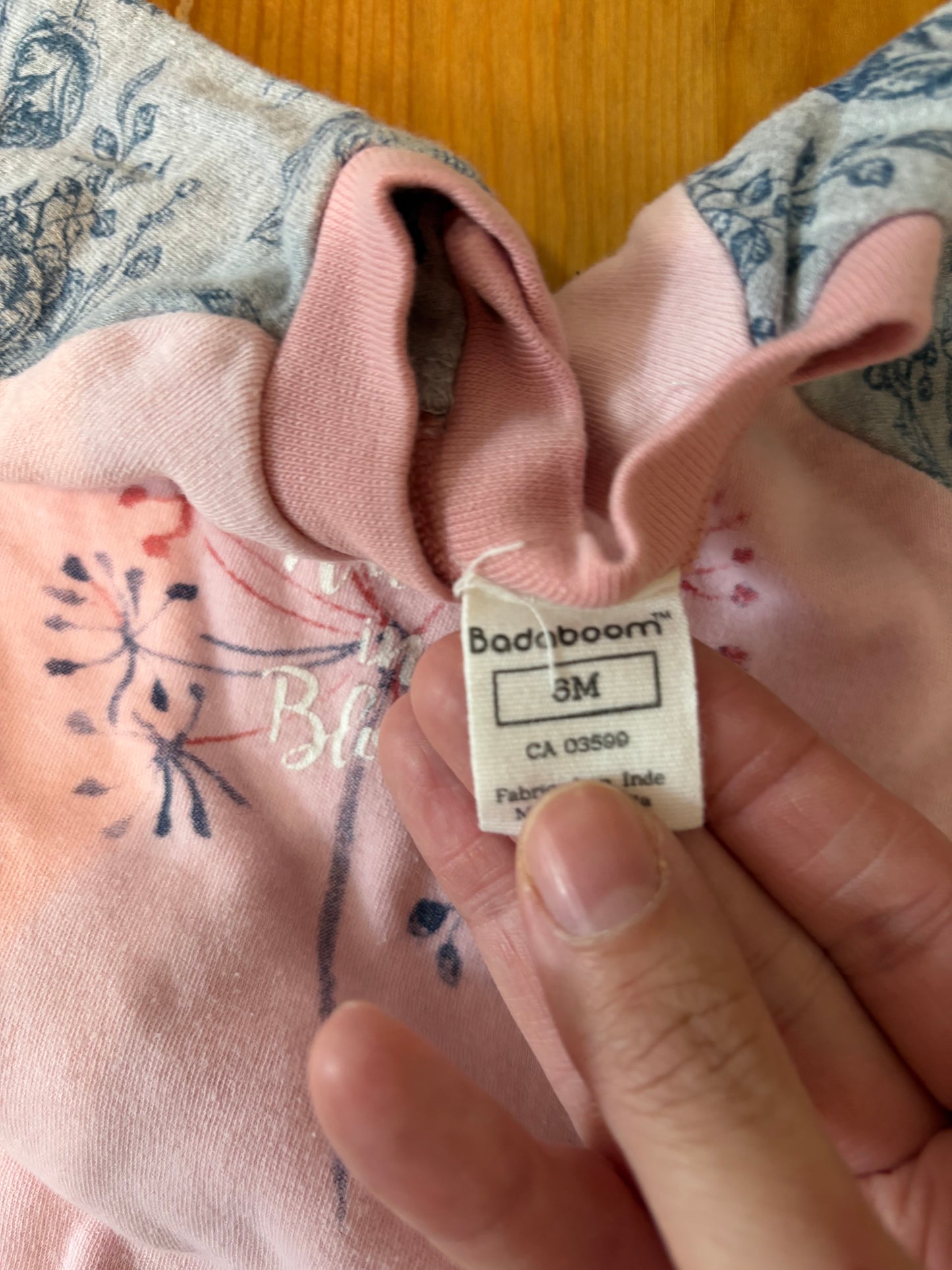 Pyjama badaboom 6 mois