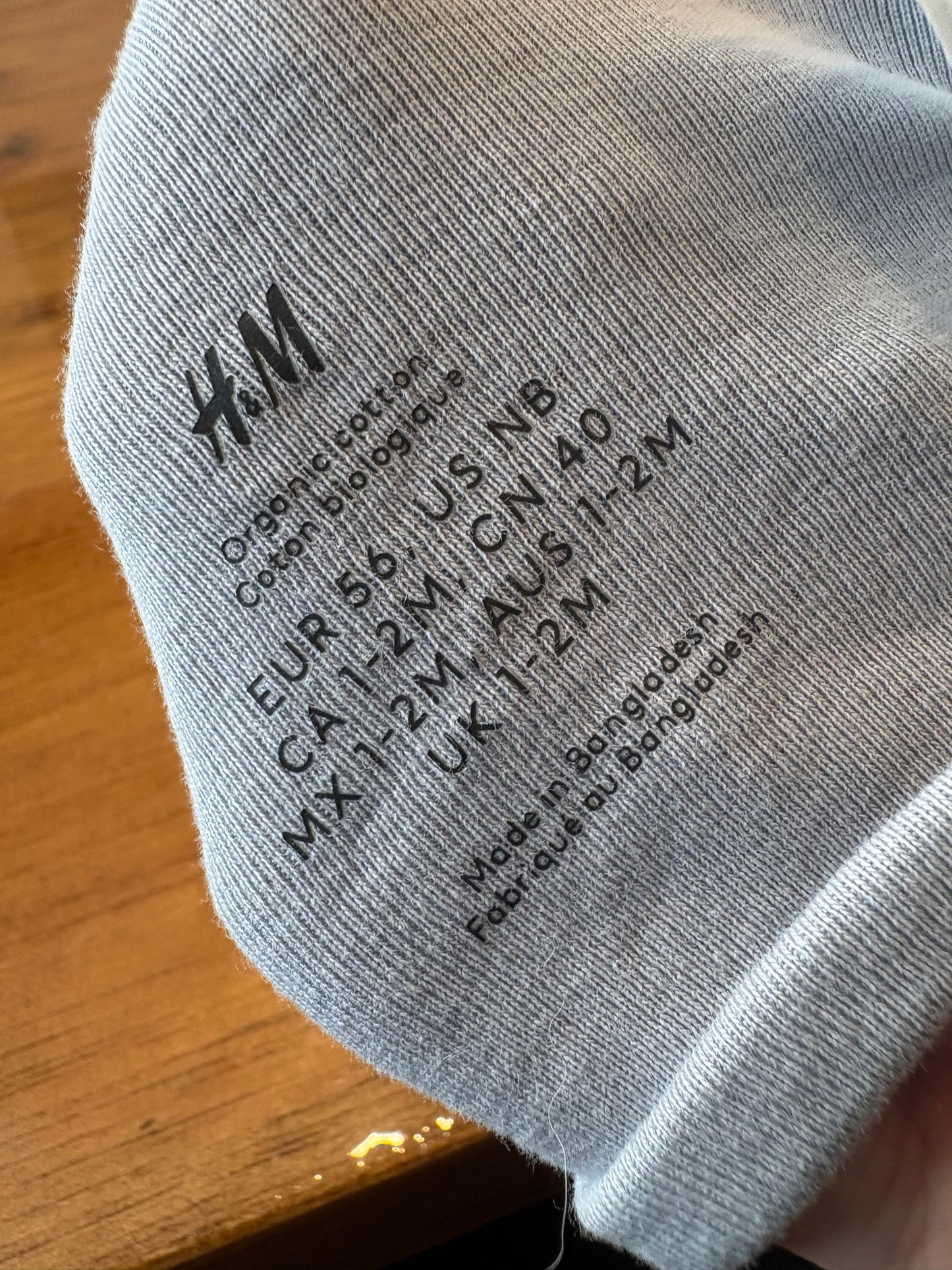 Chapeau H&M 1-2 mois