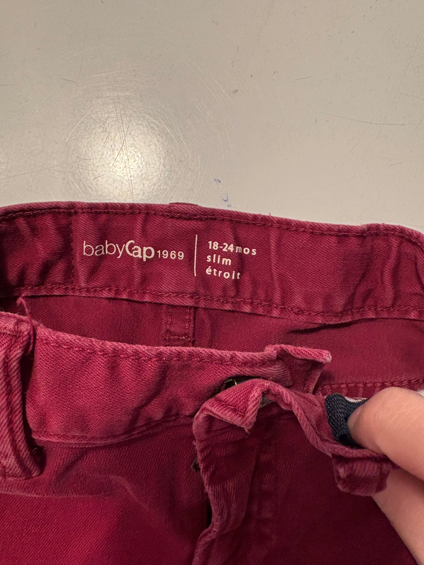 Jeans gap 18-24 mois*imparfait