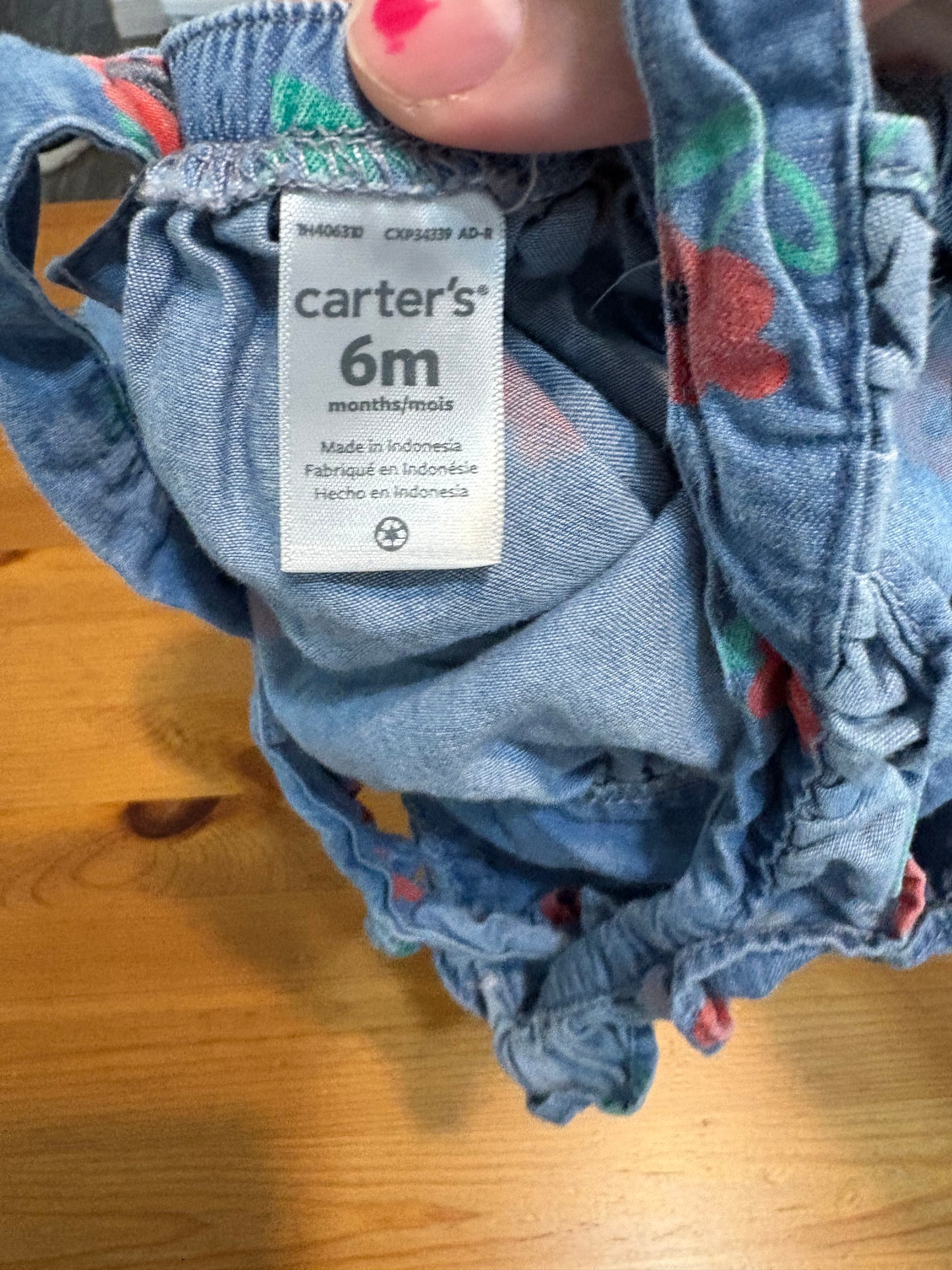 Robe carter’s 6 mois