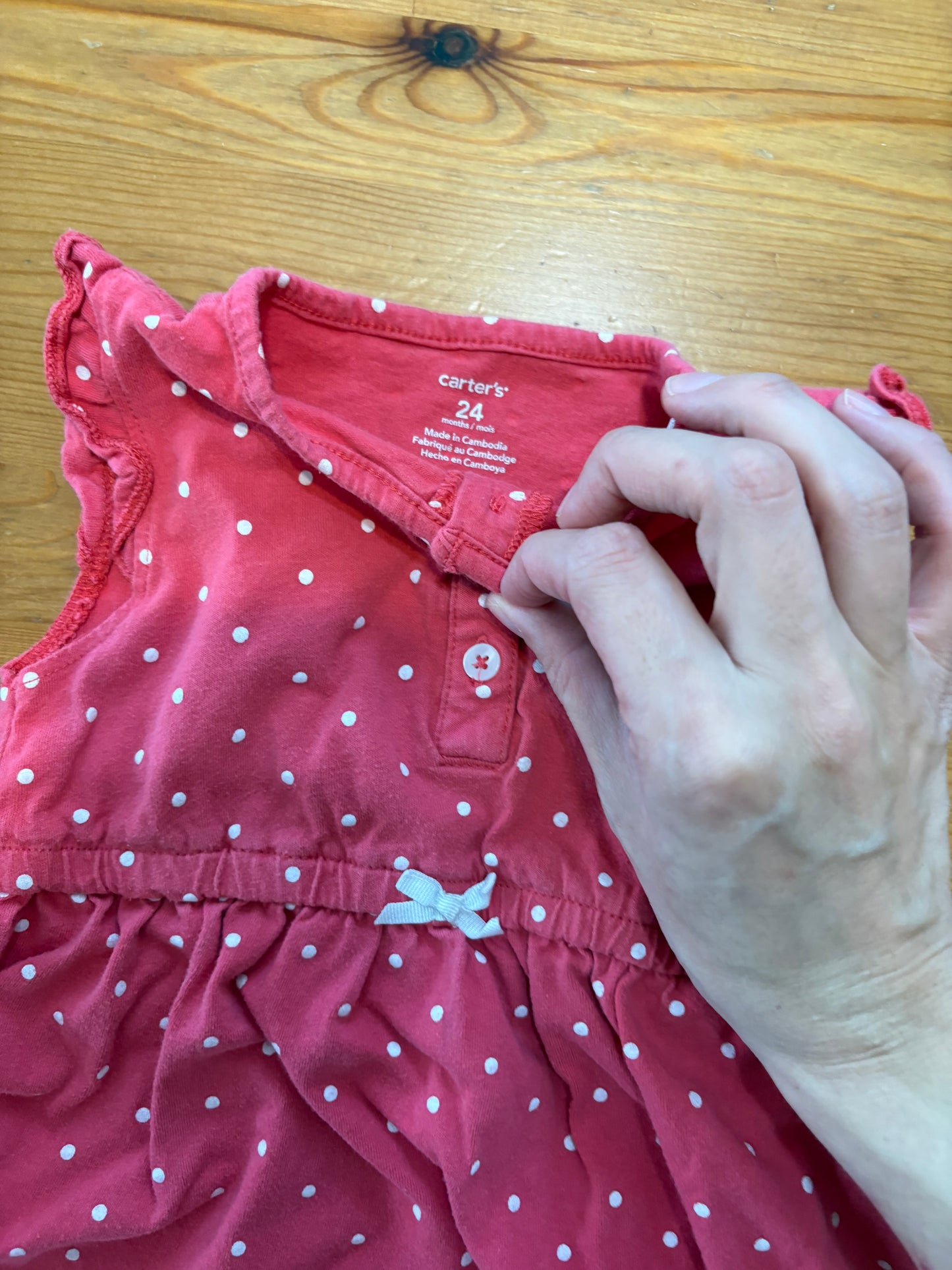 Robe carter’s 24 mois