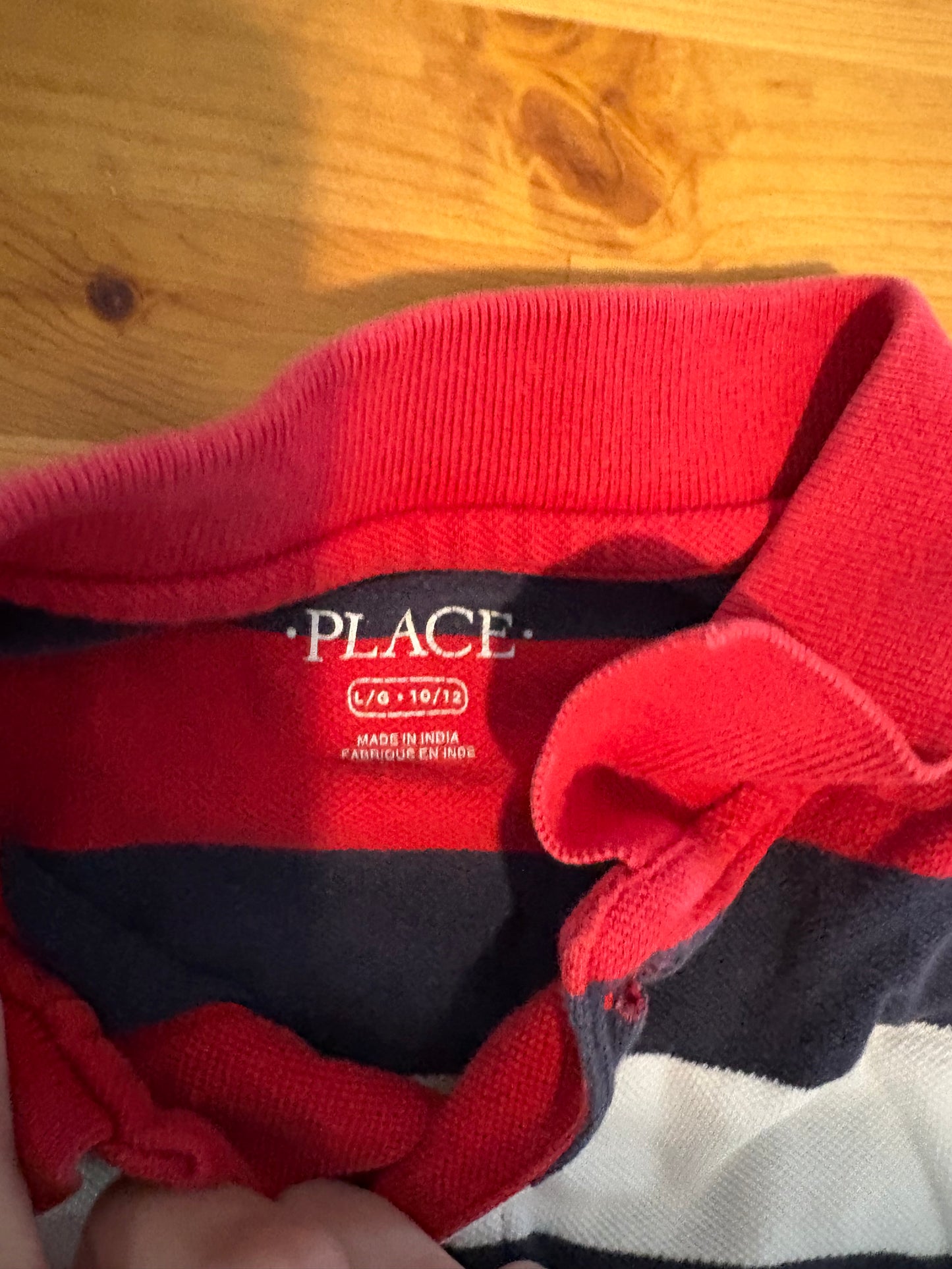 Polo place large 10-12 ans