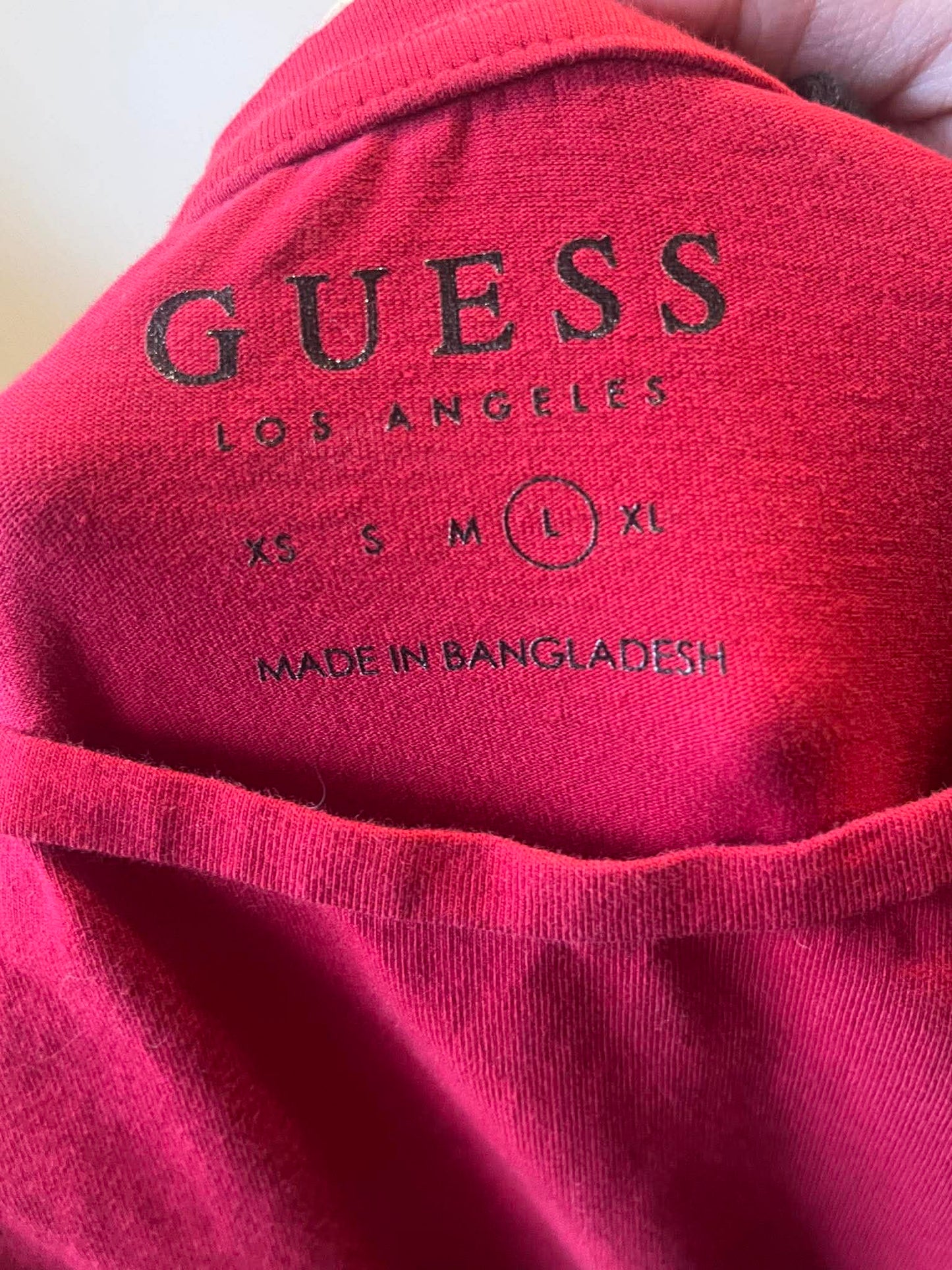 T-shirt guess large