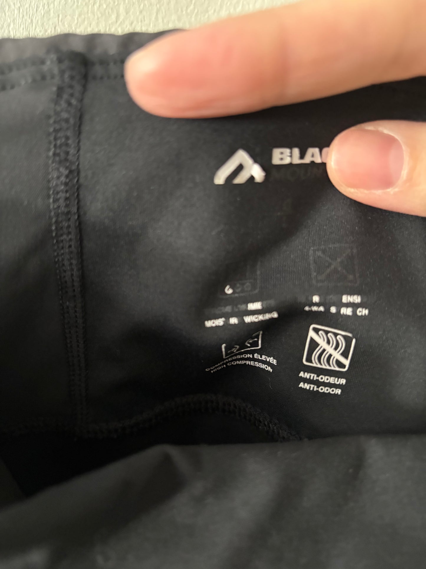 Legging black montain large