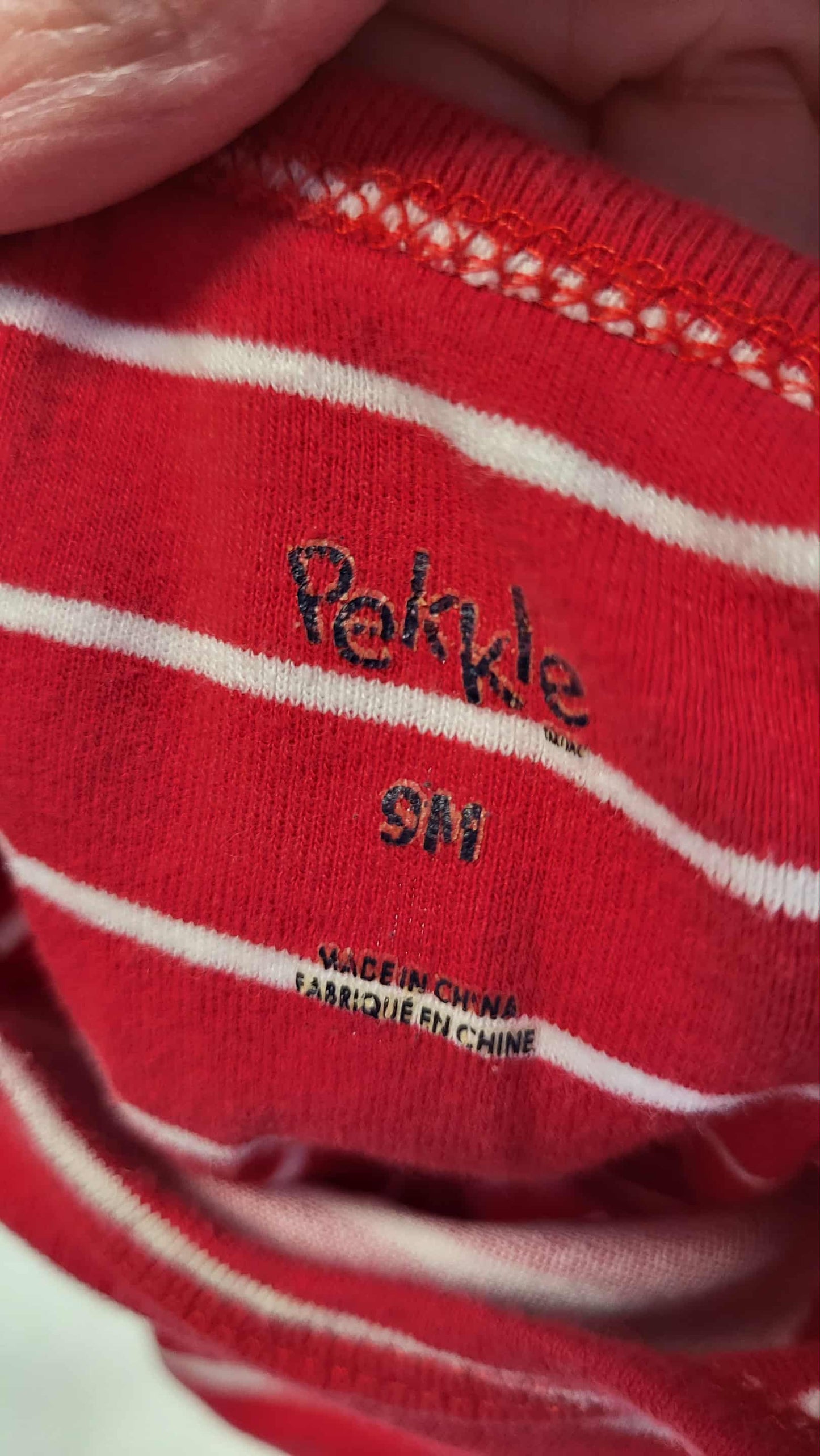 Cache-couche pekkle 9 mois