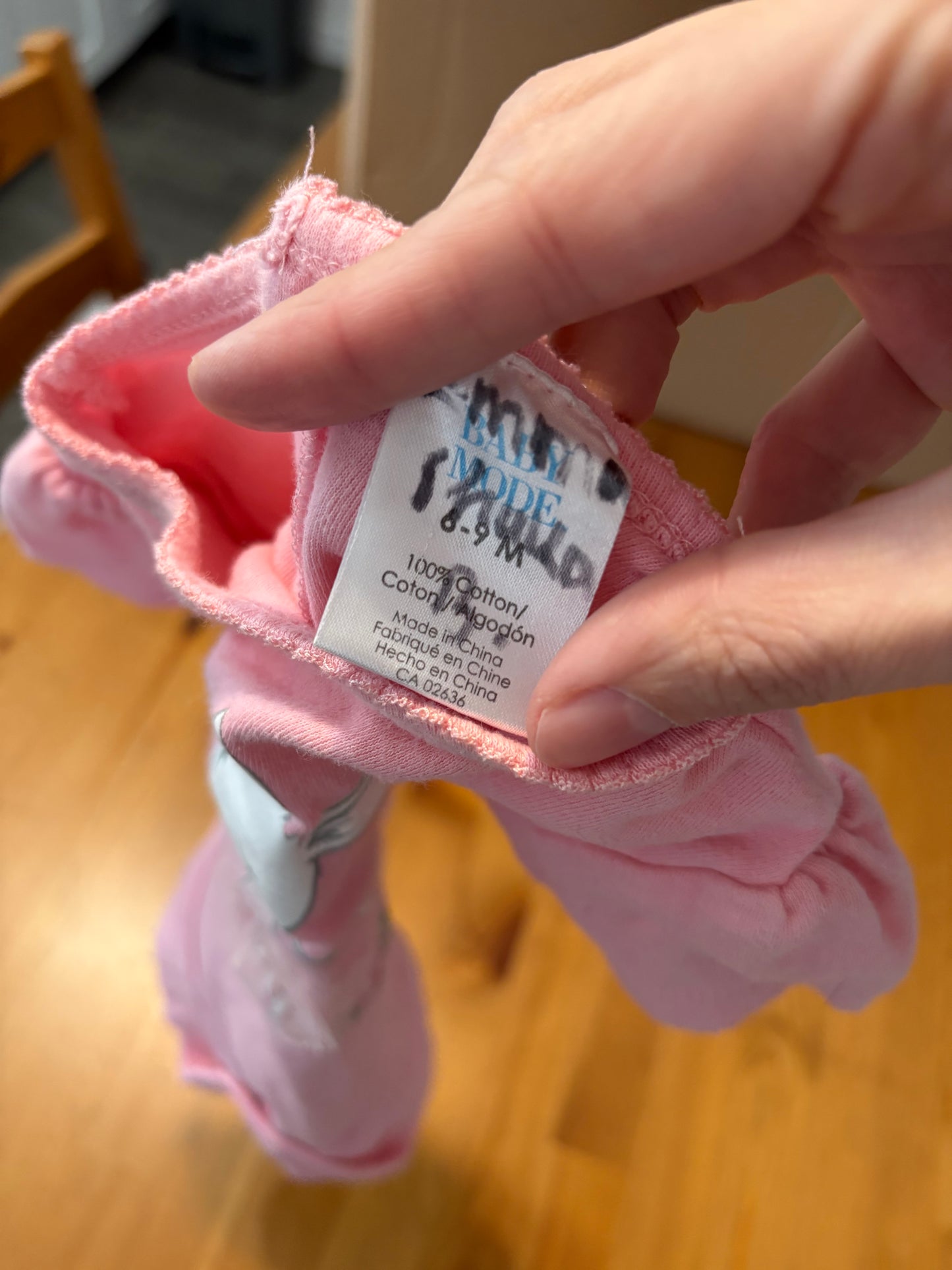 Cache- couche 6-9 mois baby mode