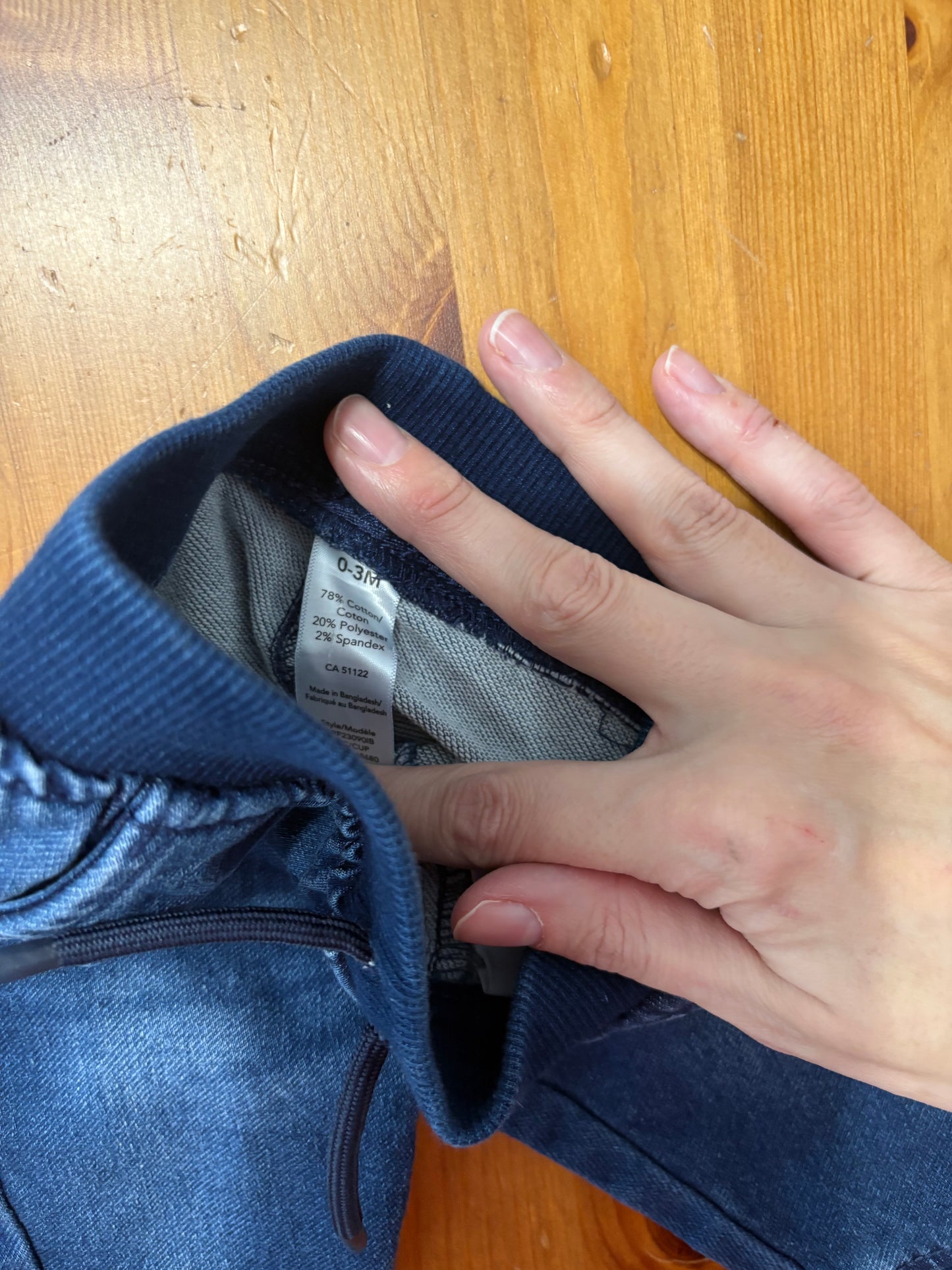 Jeans george 0-3 mois