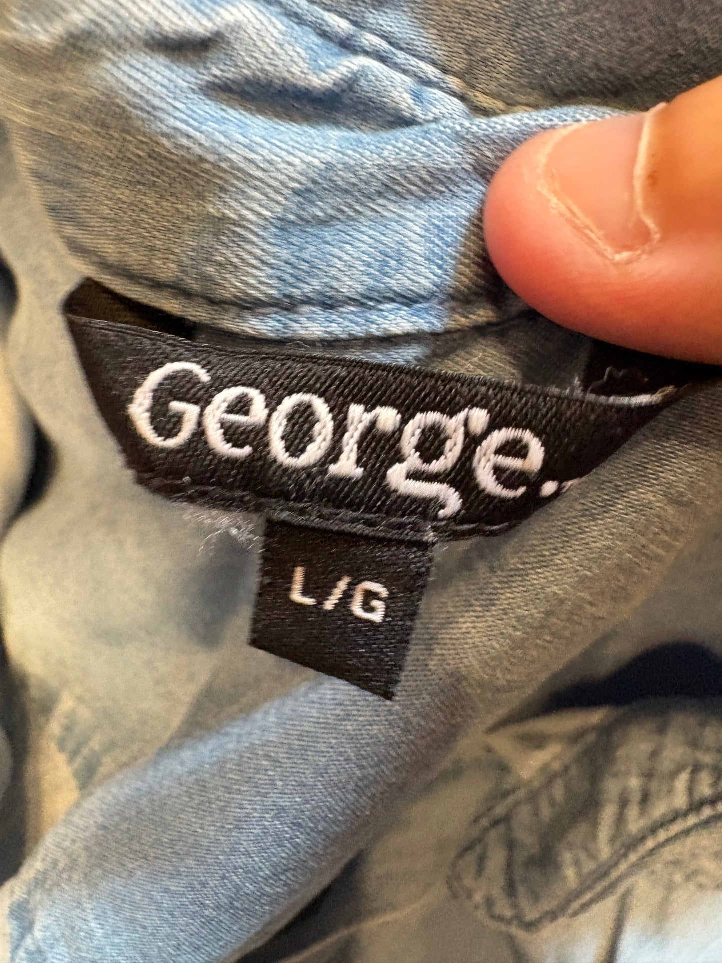 Robe Chemise longue George Large