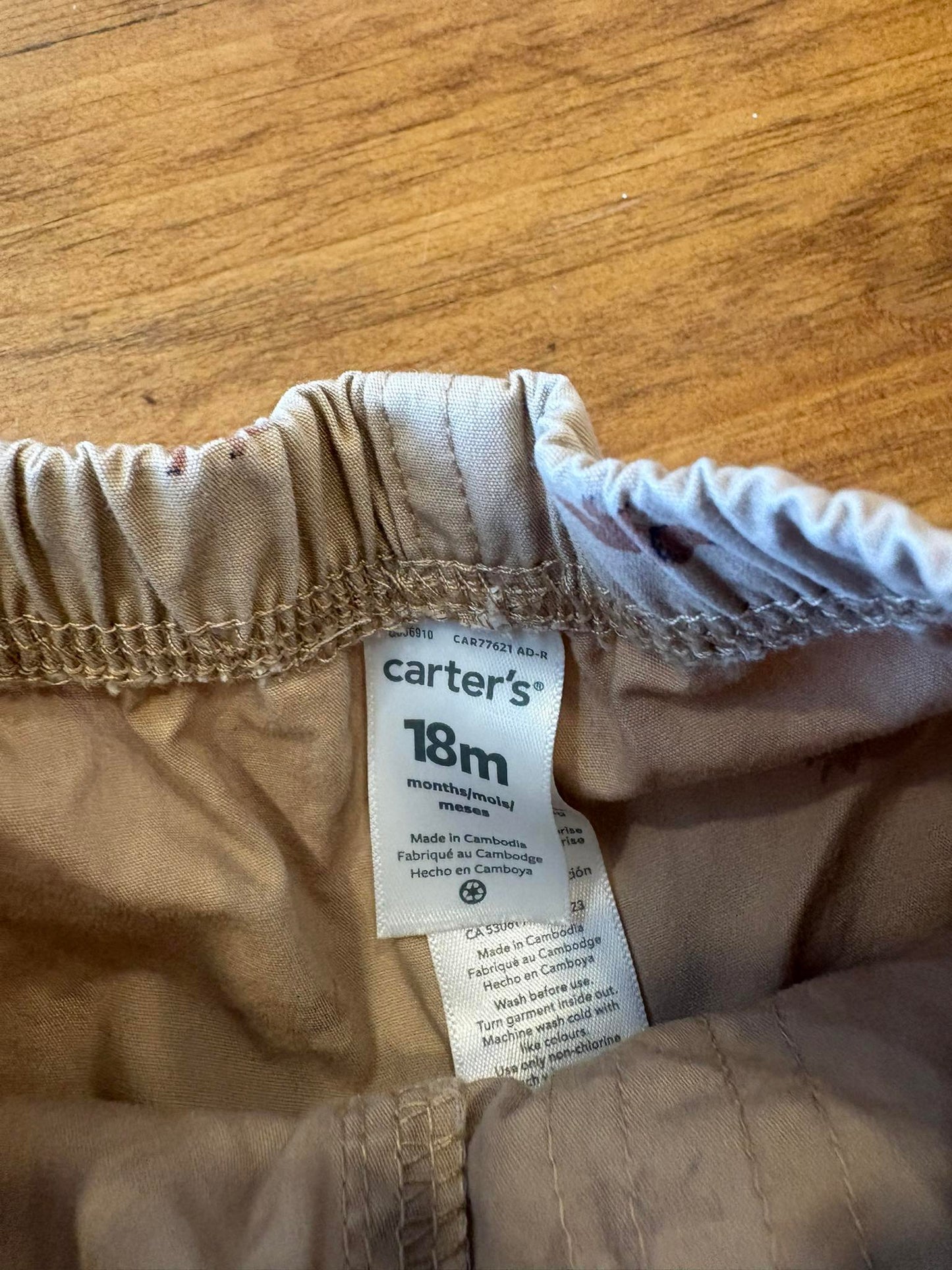 Short carter’s 18 mois (cmb)