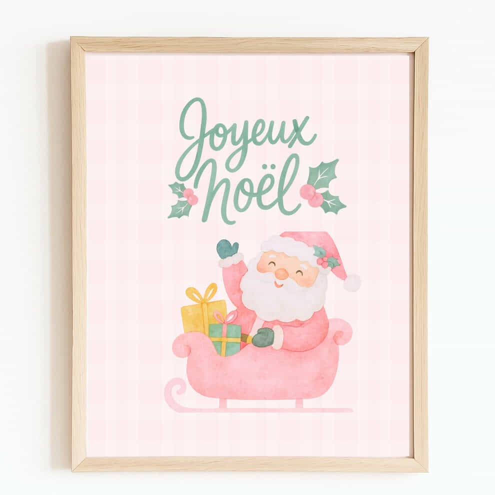 Affiche « Joyeux noël »