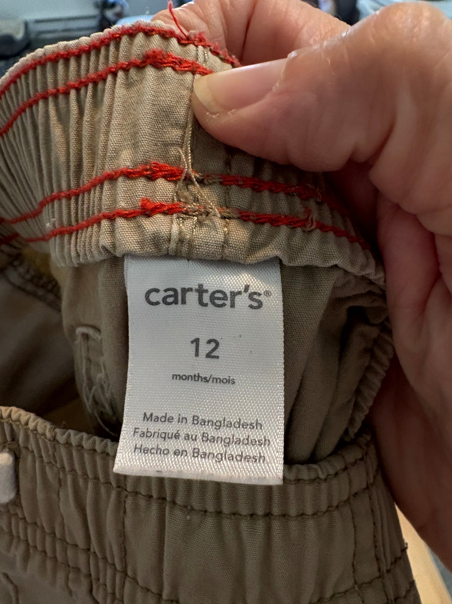 Short carter’s 12 mois Rabais estival 20% applicable automatiquement au panier