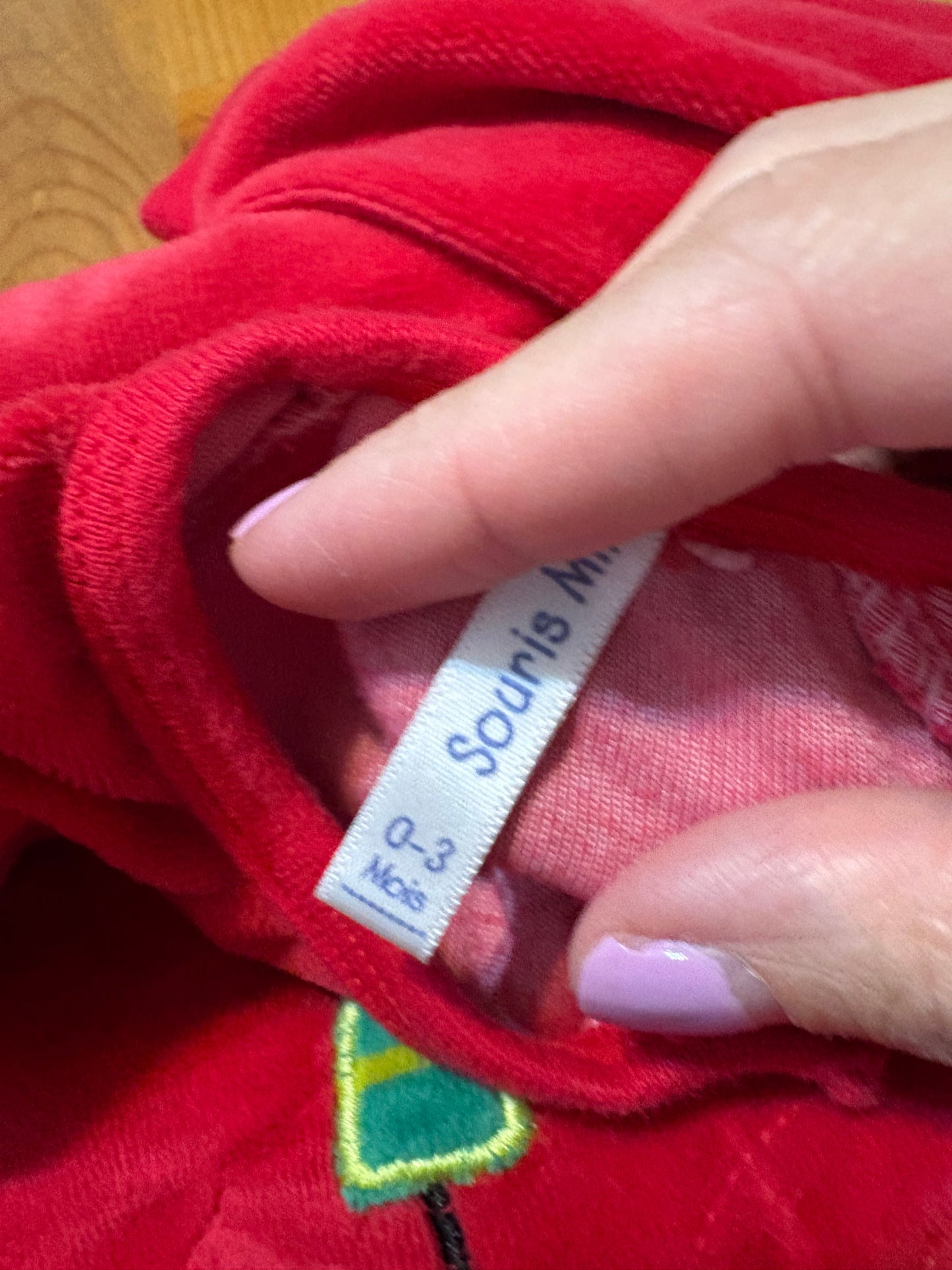 Pyjama souris mini 0-3 mois