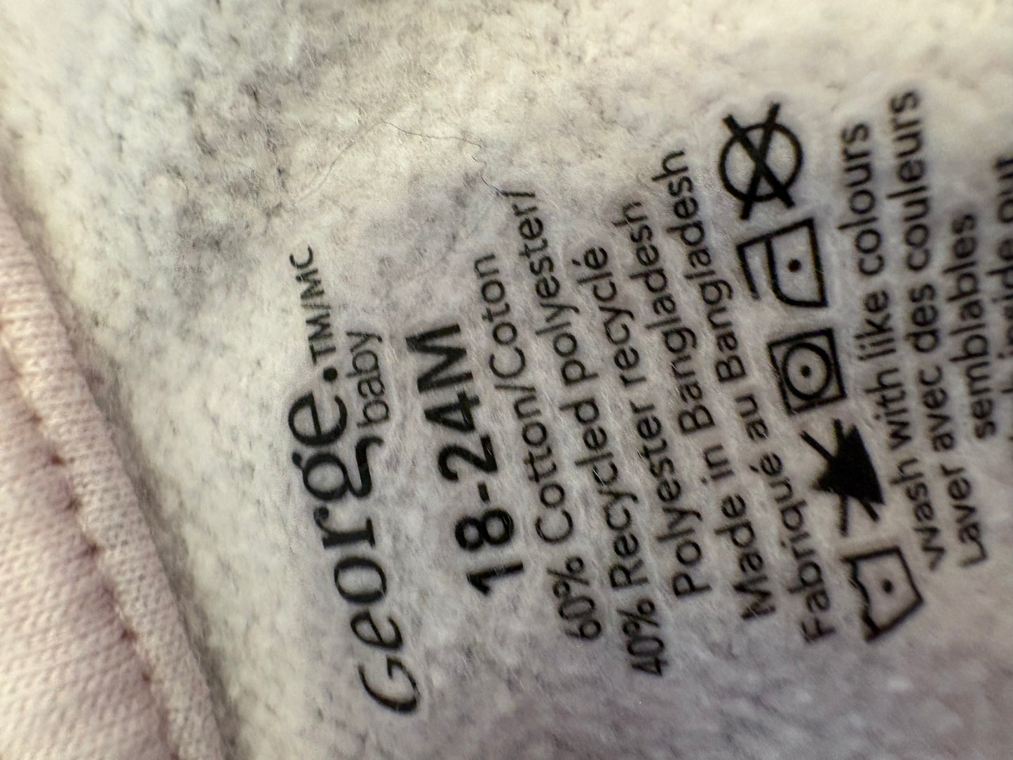 Hoodie George 18-24 mois (cmb)