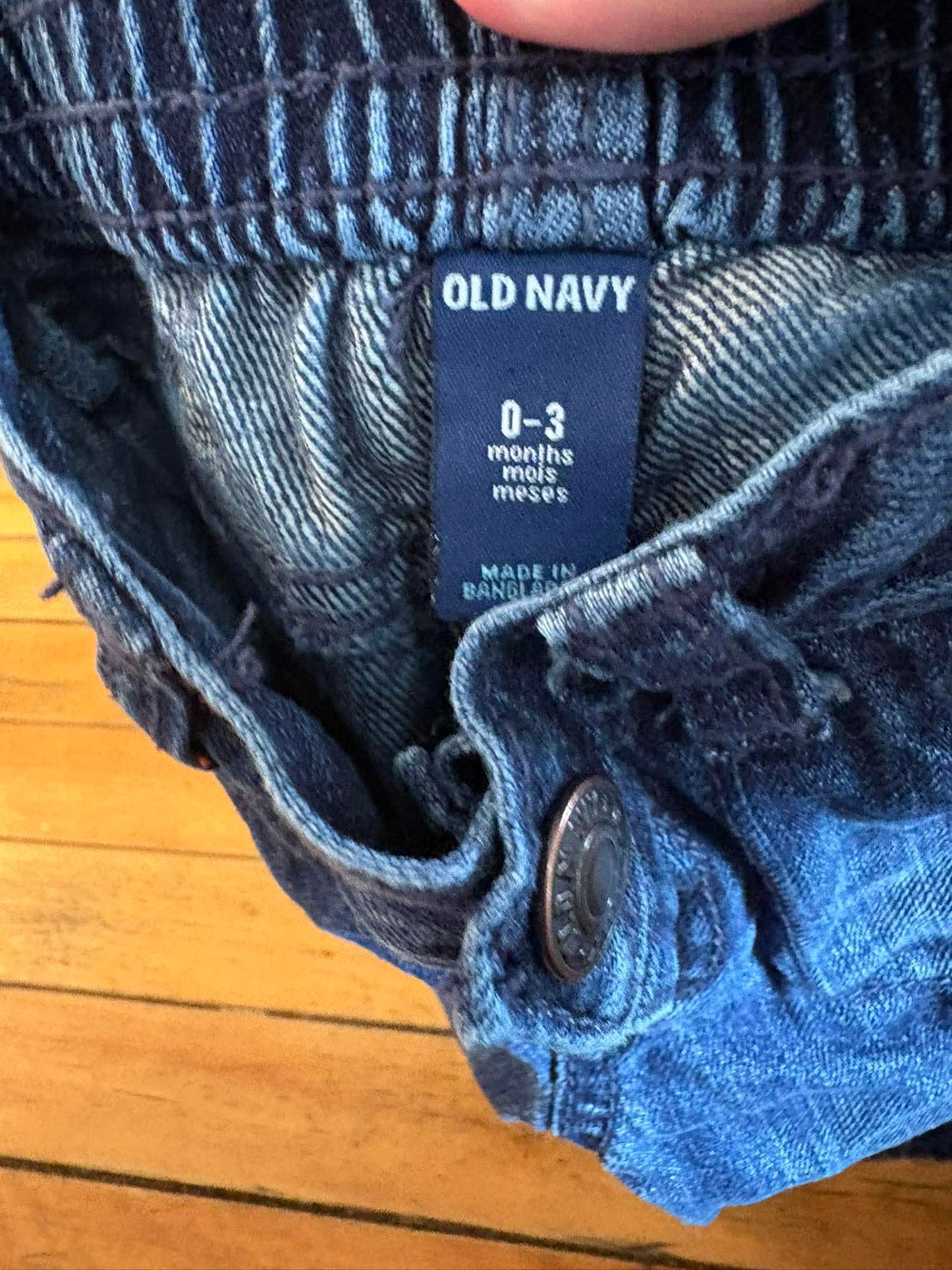 jeans old navy 0-3 mois