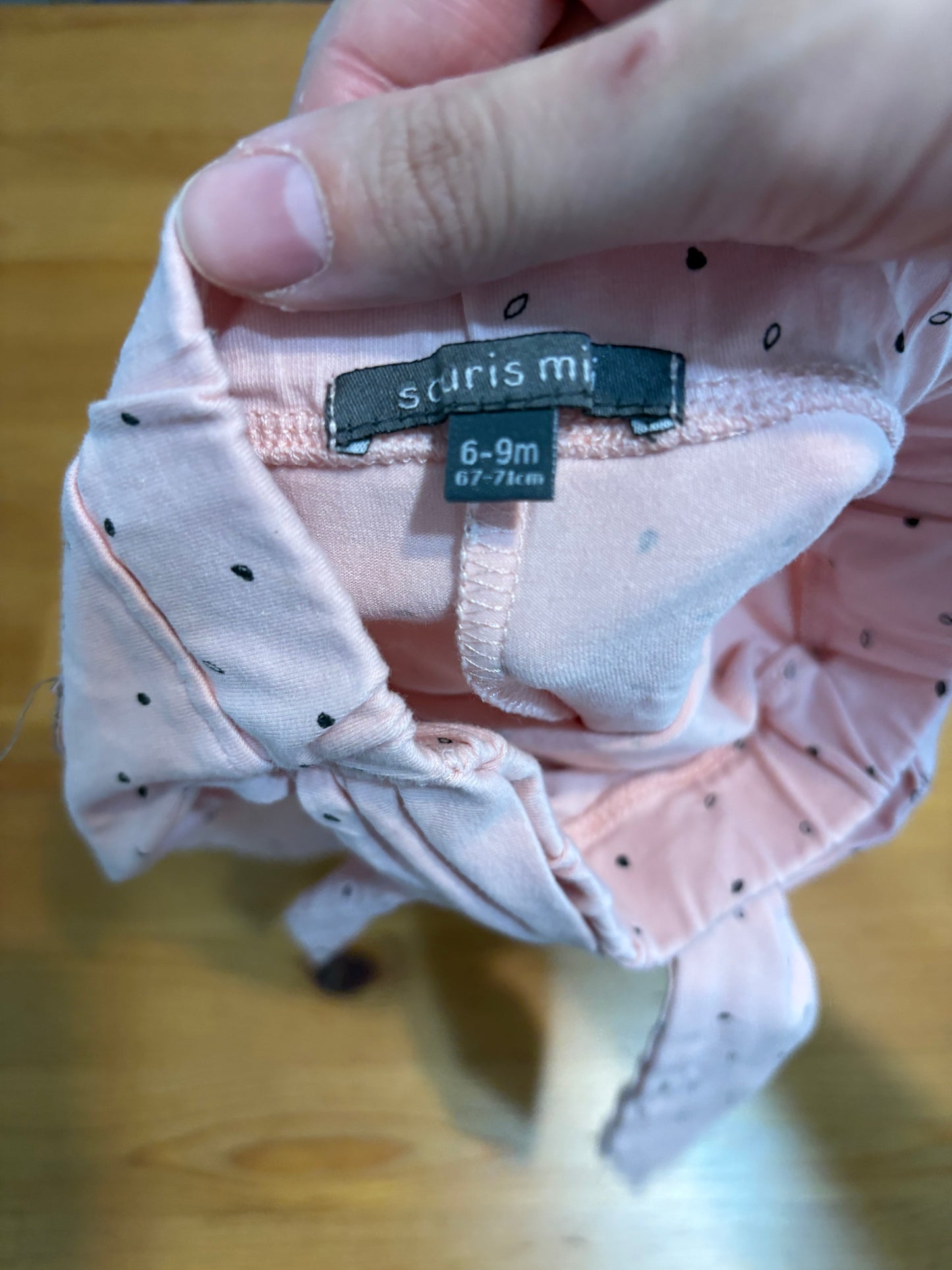 Short souris mini 6-9 mois