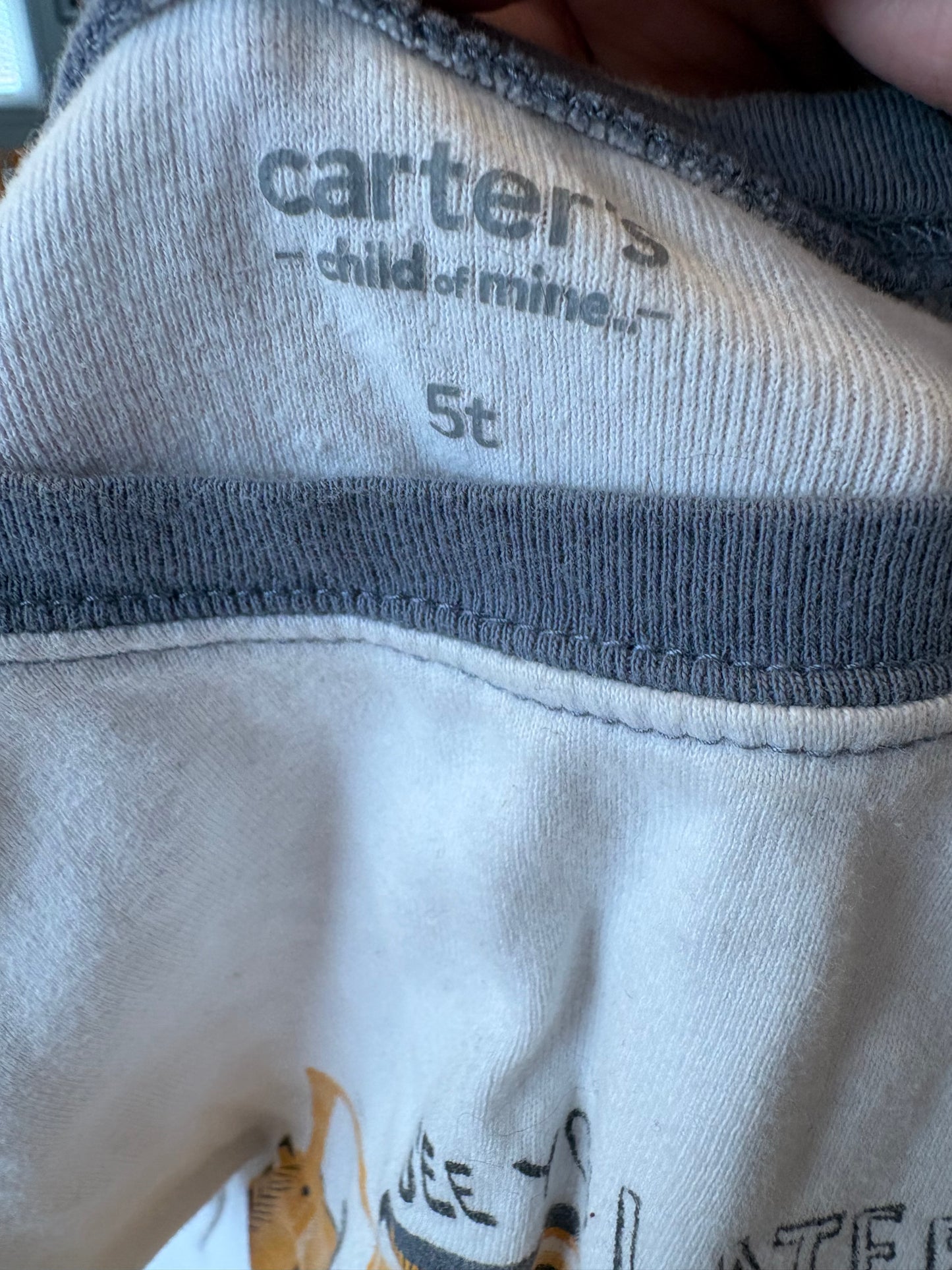 Pyjama carter's 5T *imparfait* (cmb)