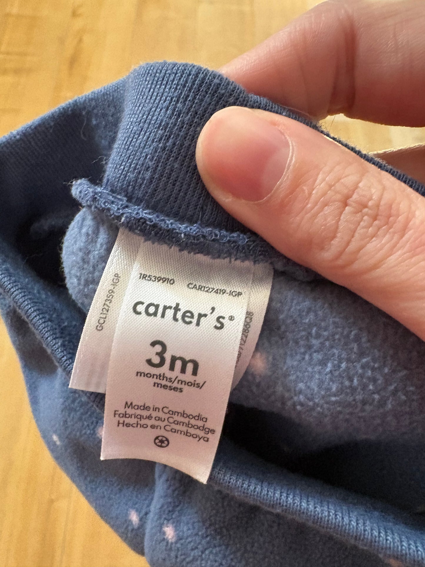 Ensemble polar carter’s 3 mois
