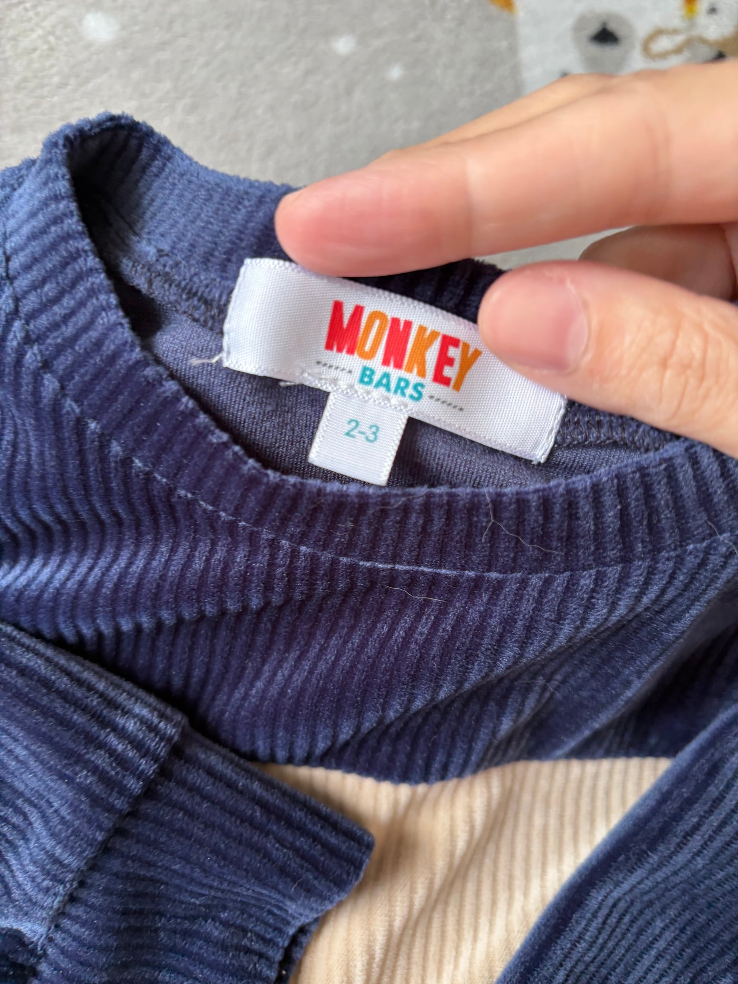 Gilet monkey bar 2-3 ans