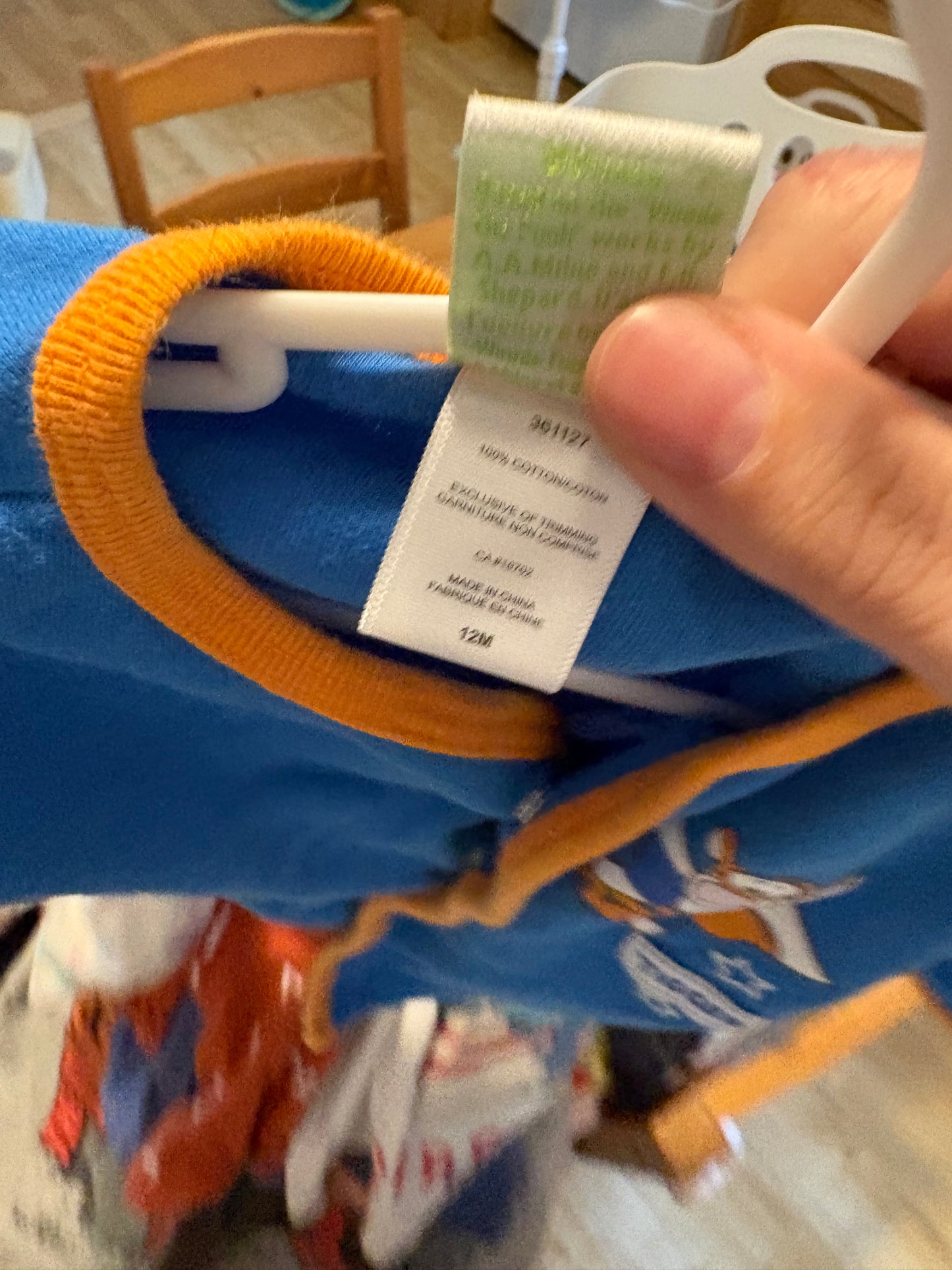 Gilet disney 12 mois