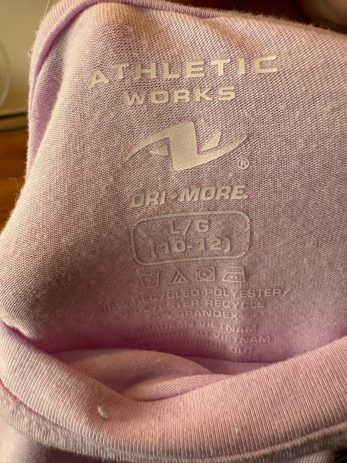 Chandail athletic Work 10-12 ans fille