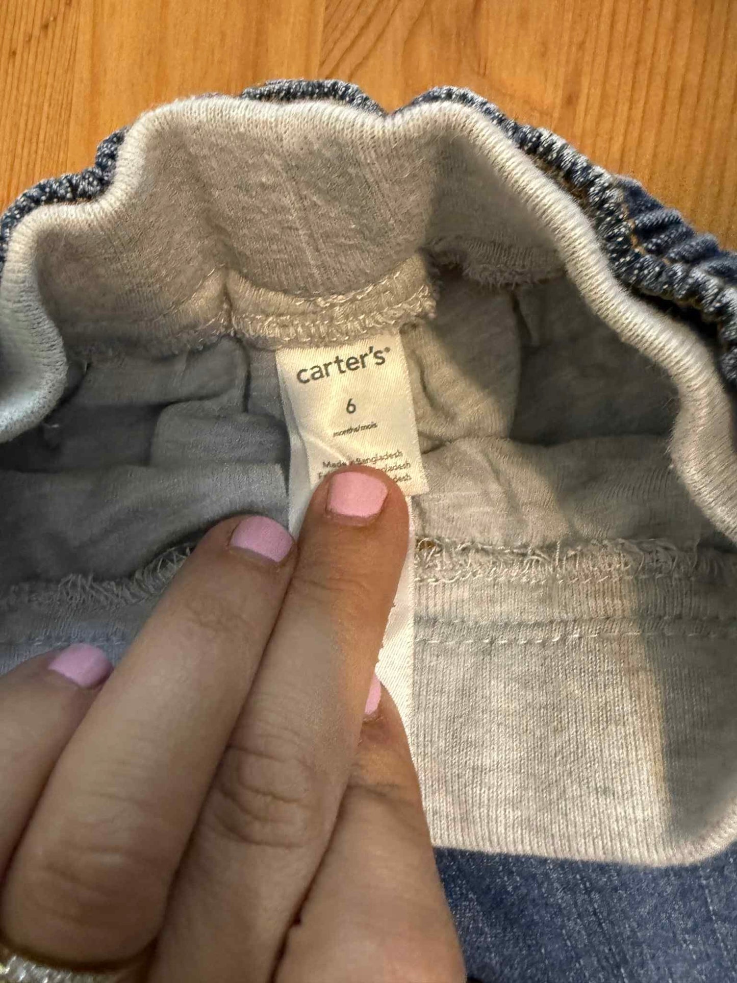 Jeans carter’s 6 mois neuf