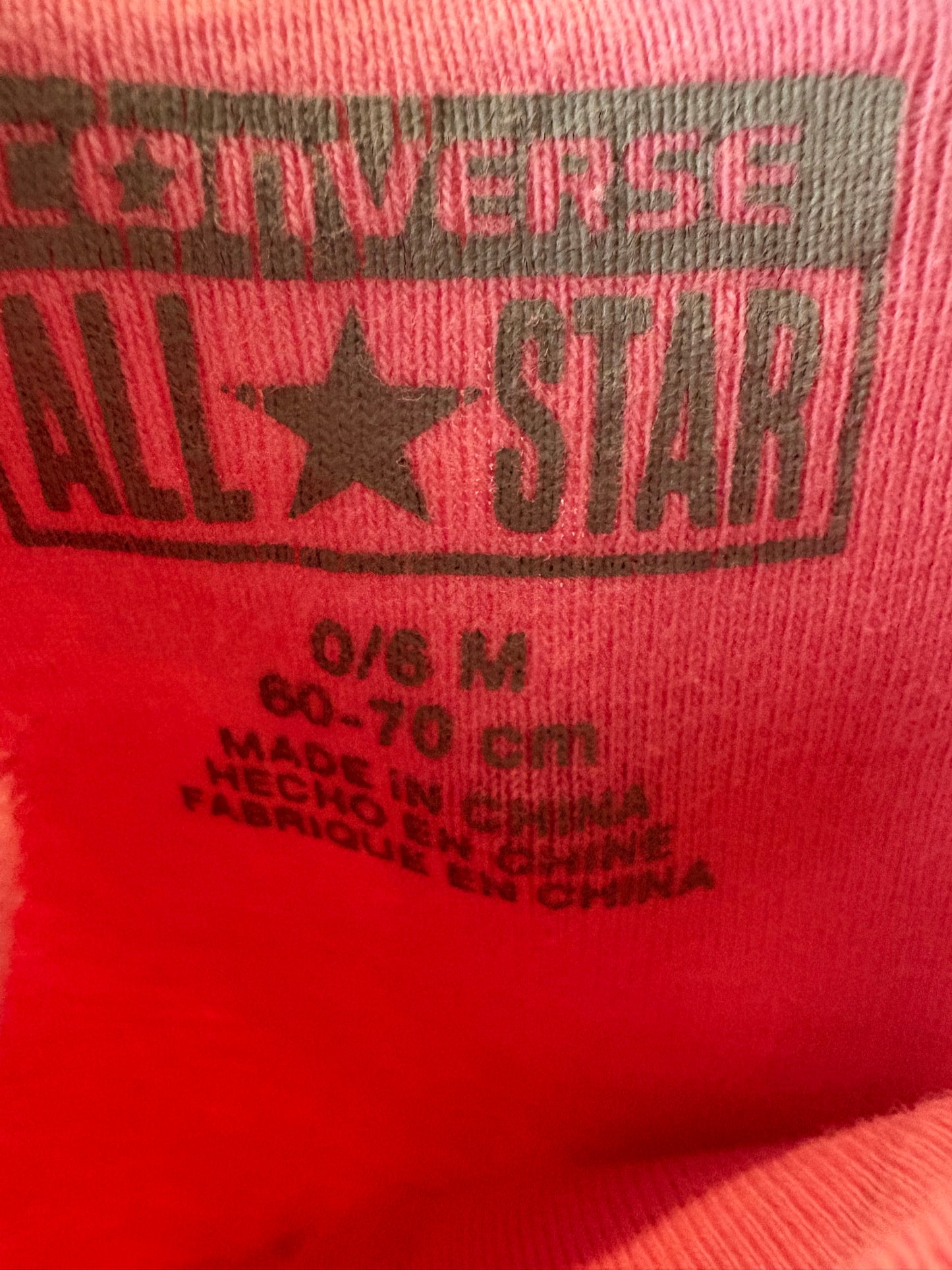 Cache couche converse 0-6 mois