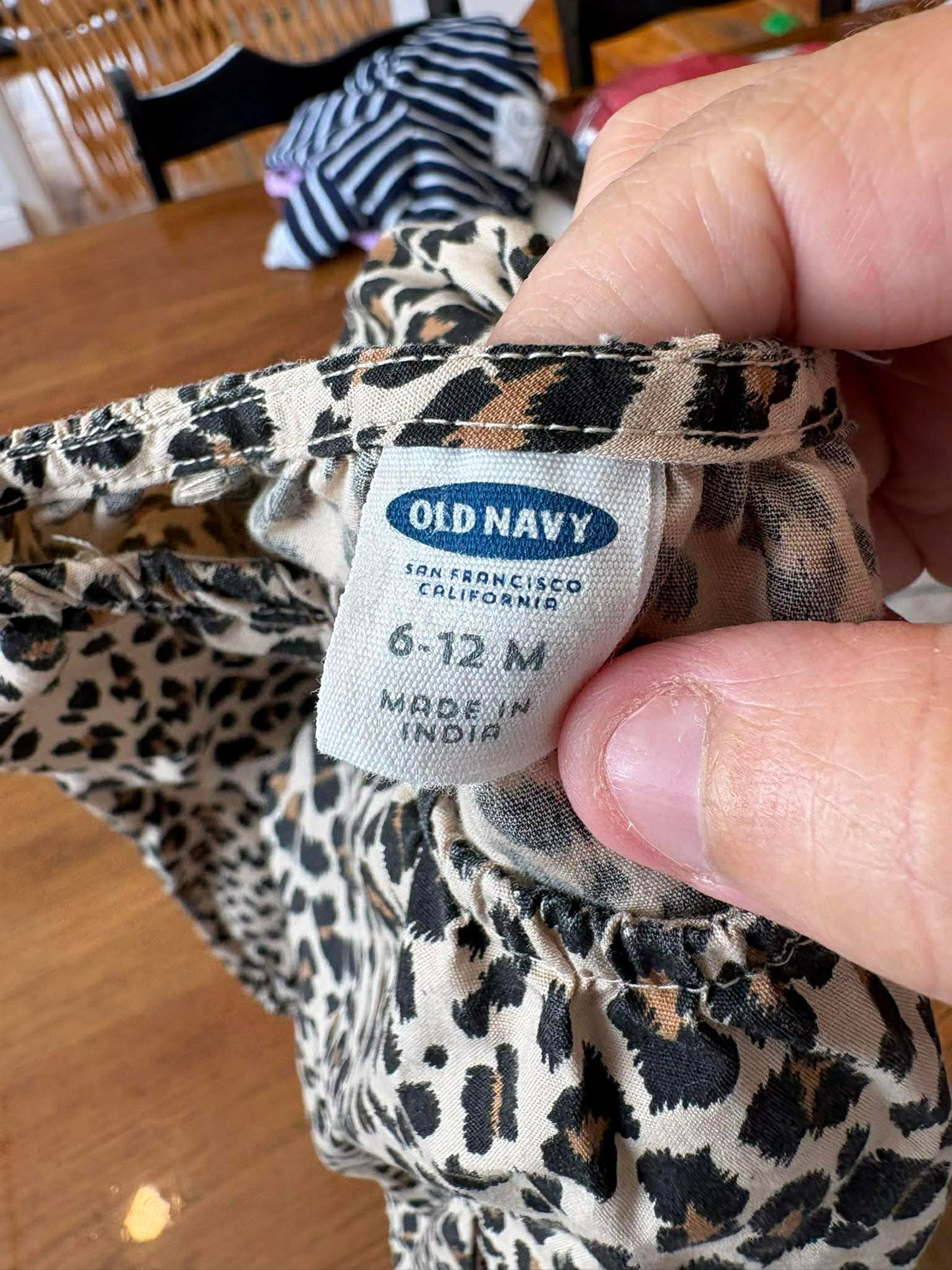 Tunique old navy 6-12 mois