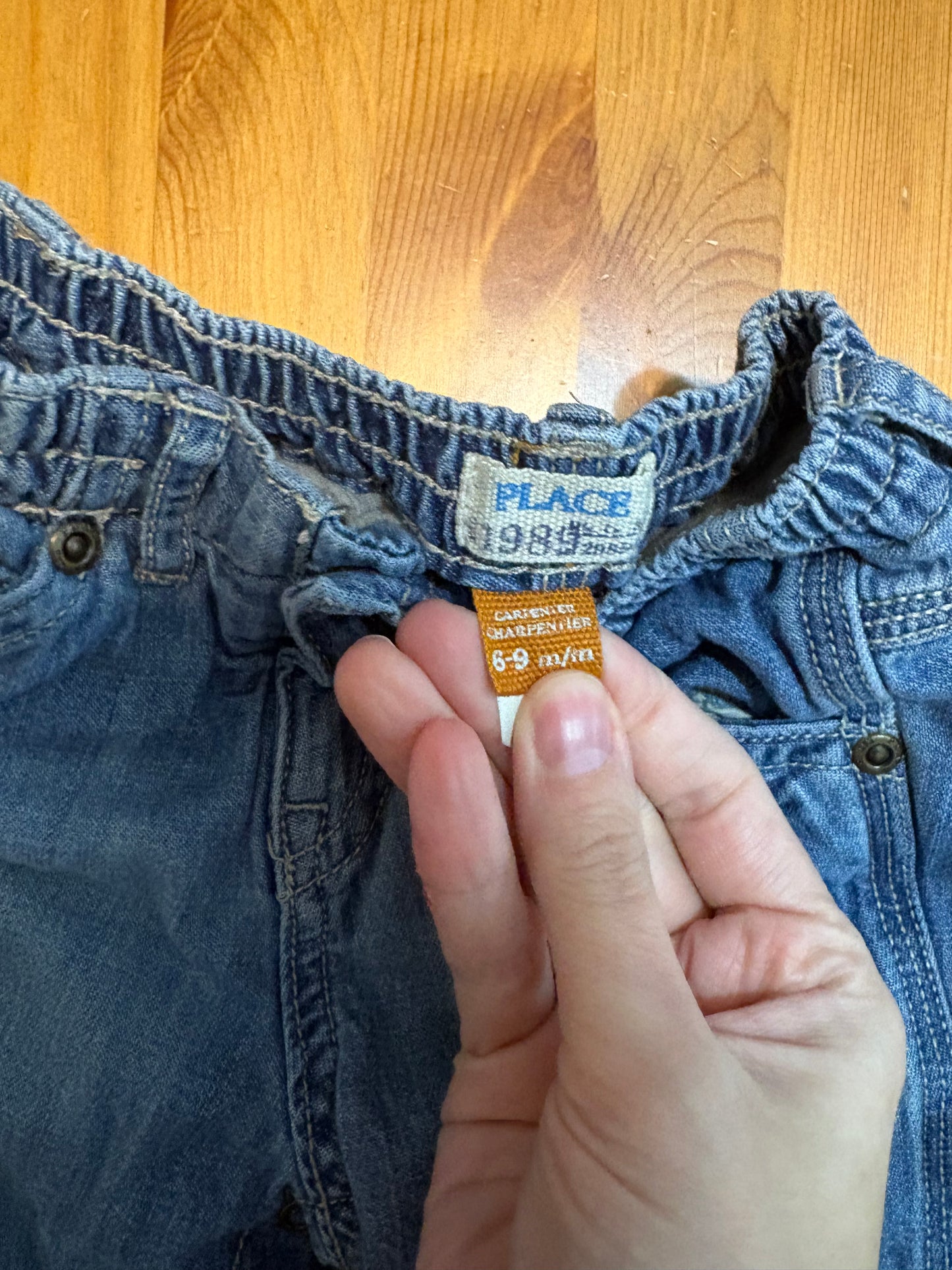 Pantalon doublé place 6-9 mois