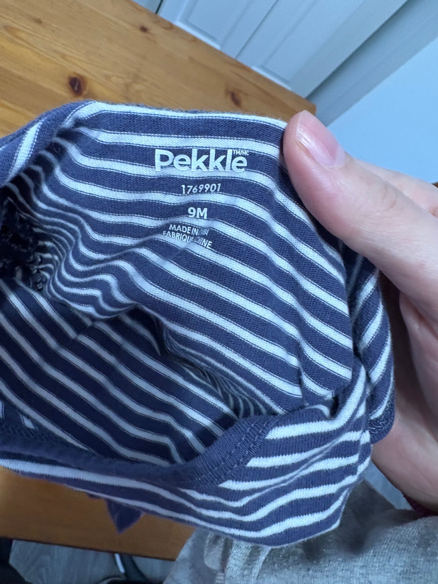 Cache-couche pekkle 9 mois