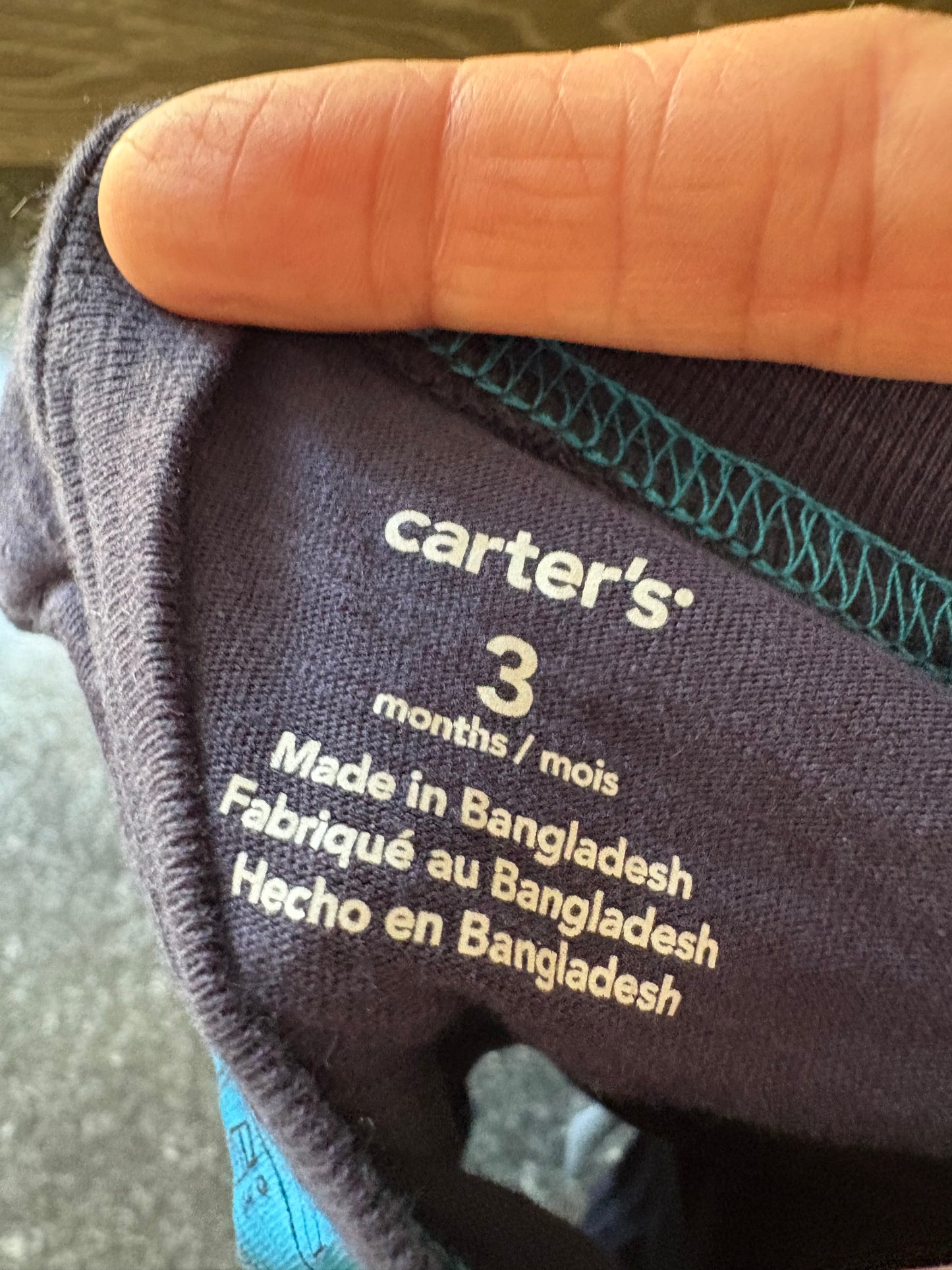 Gilet carter’s 3 ans