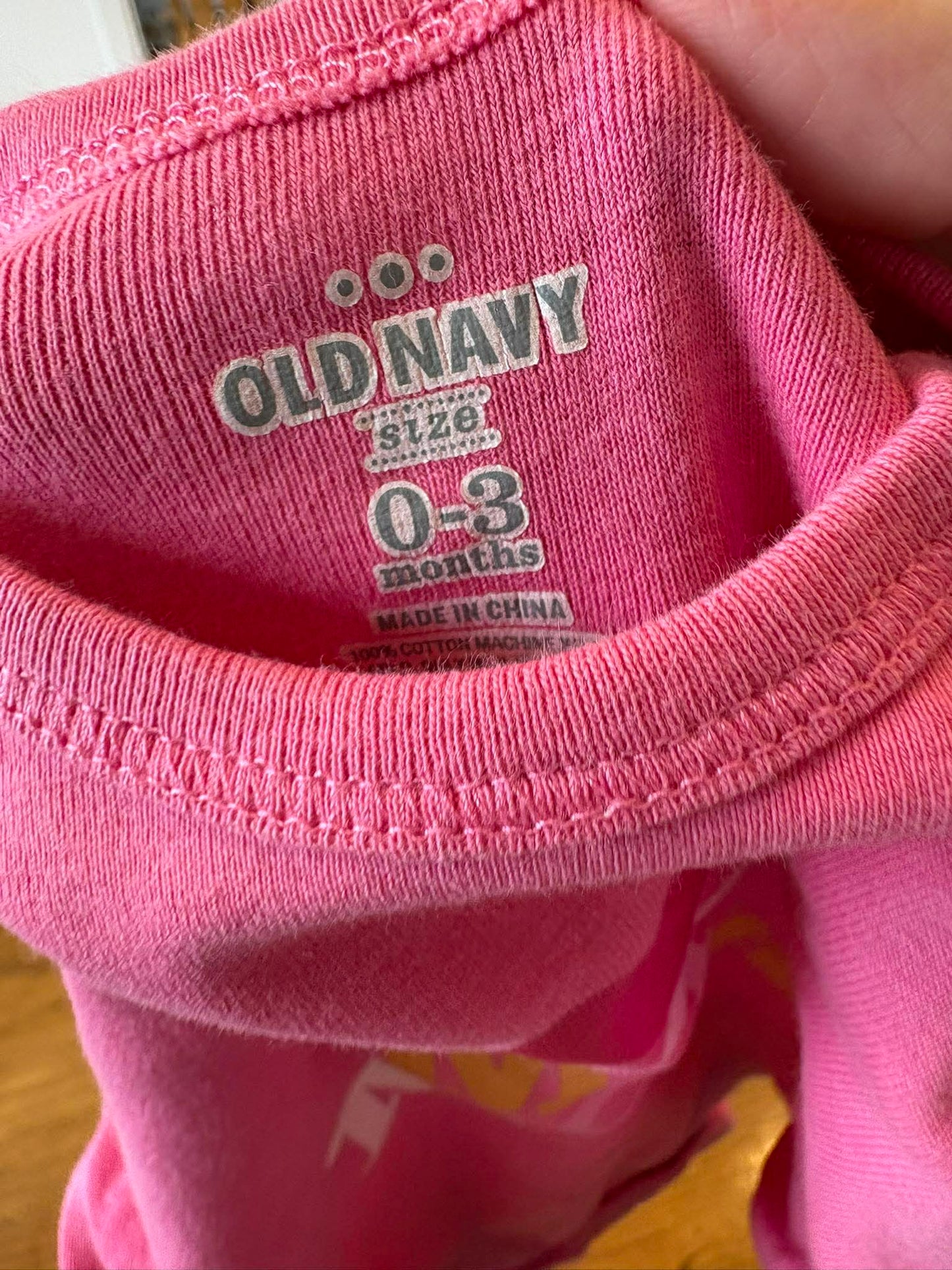 Cache-couche old navy 0-3 mois état neuf