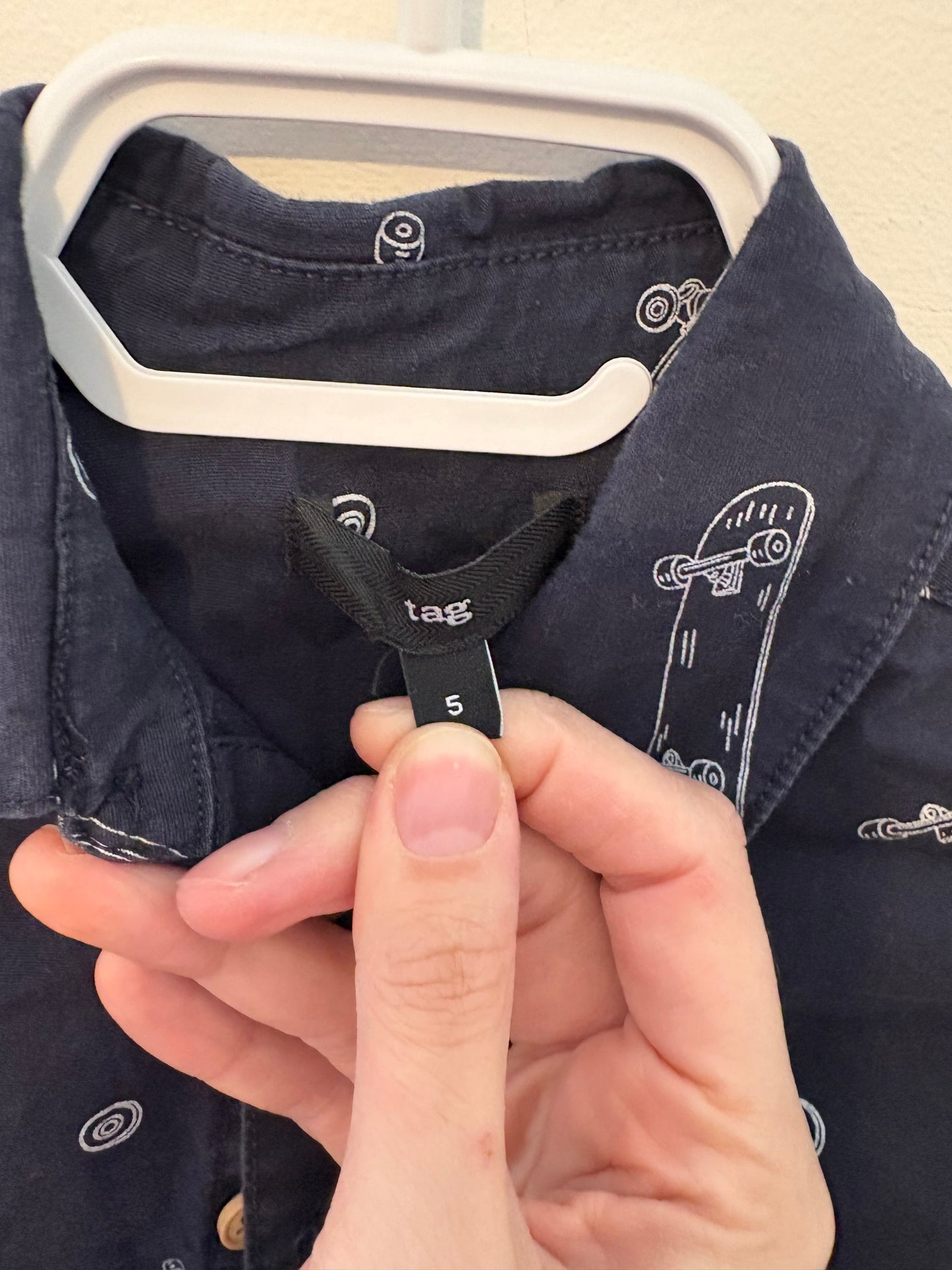 Chemise Tag 5 ans